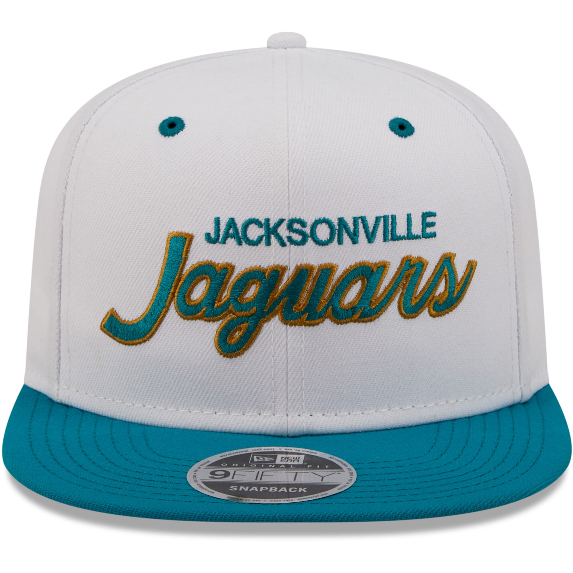 mens new era whiteteal jacksonville jaguars sparky original 9fifty snapback hat Collection – Jacksonville Jaguars Jerseys, Hats & Fan Gear | Jaguars Shop