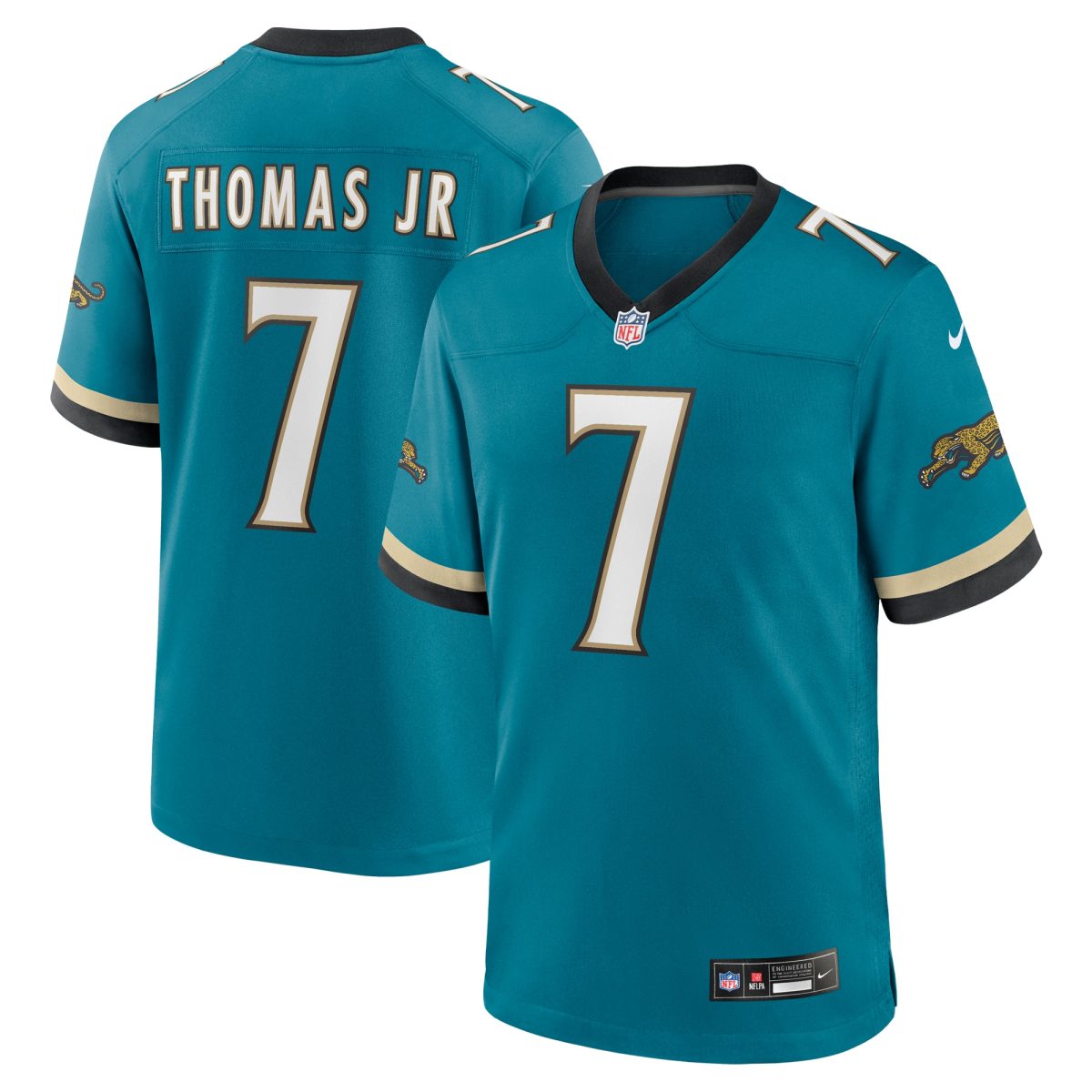 mens nike brian thomas jr. teal jacksonville jaguars prowler throwback player game jersey Collection – Jacksonville Jaguars Jerseys, Hats & Fan Gear | Jaguars Shop