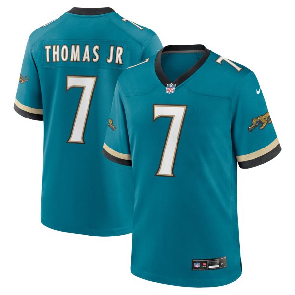 mens nike brian thomas jr. teal jacksonville jaguars prowler throwback player game jersey Collection – Jacksonville Jaguars Jerseys, Hats & Fan Gear | Jaguars Shop