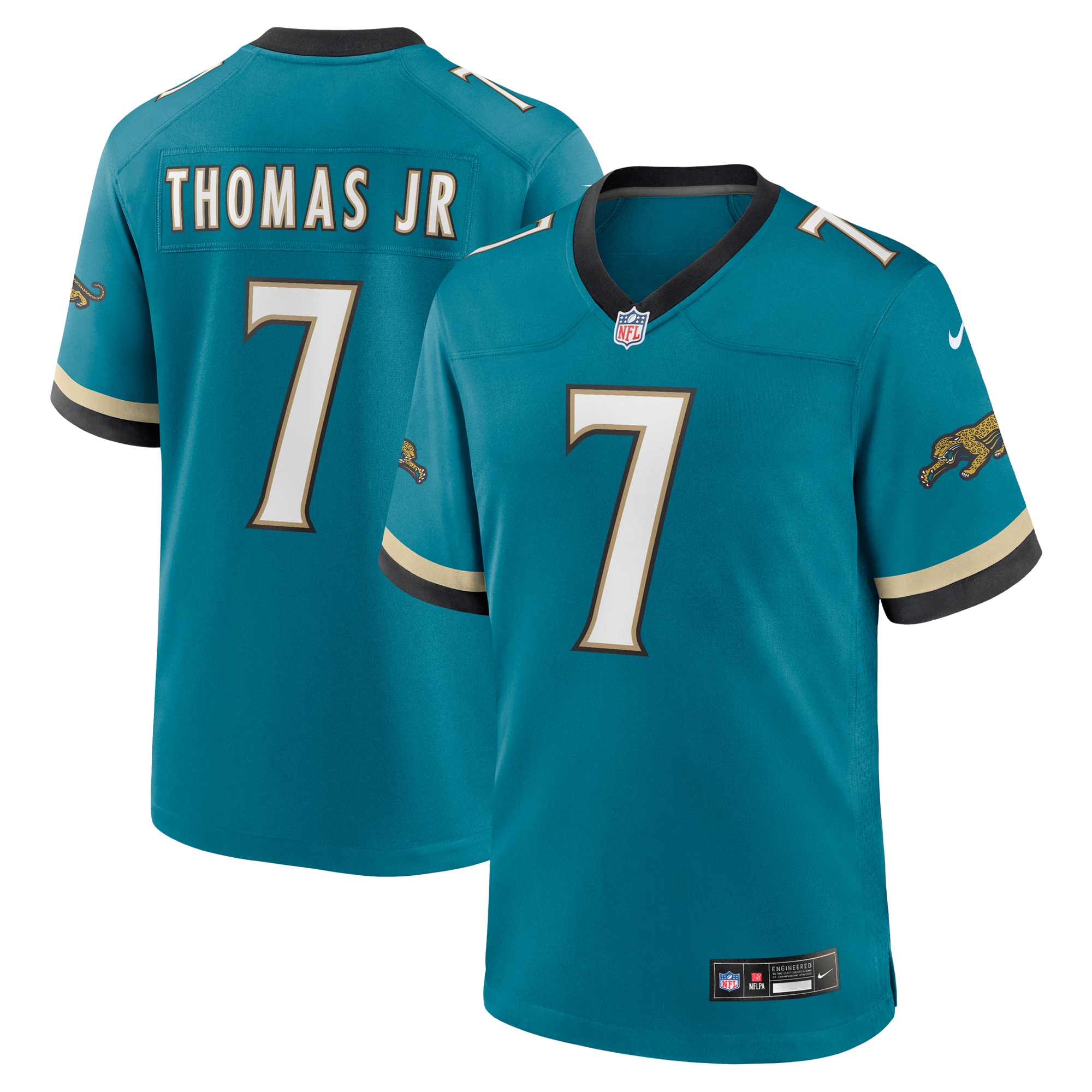 mens nike brian thomas jr. teal jacksonville jaguars prowler throwback player game jersey Collection – Jacksonville Jaguars Jerseys, Hats & Fan Gear | Jaguars Shop