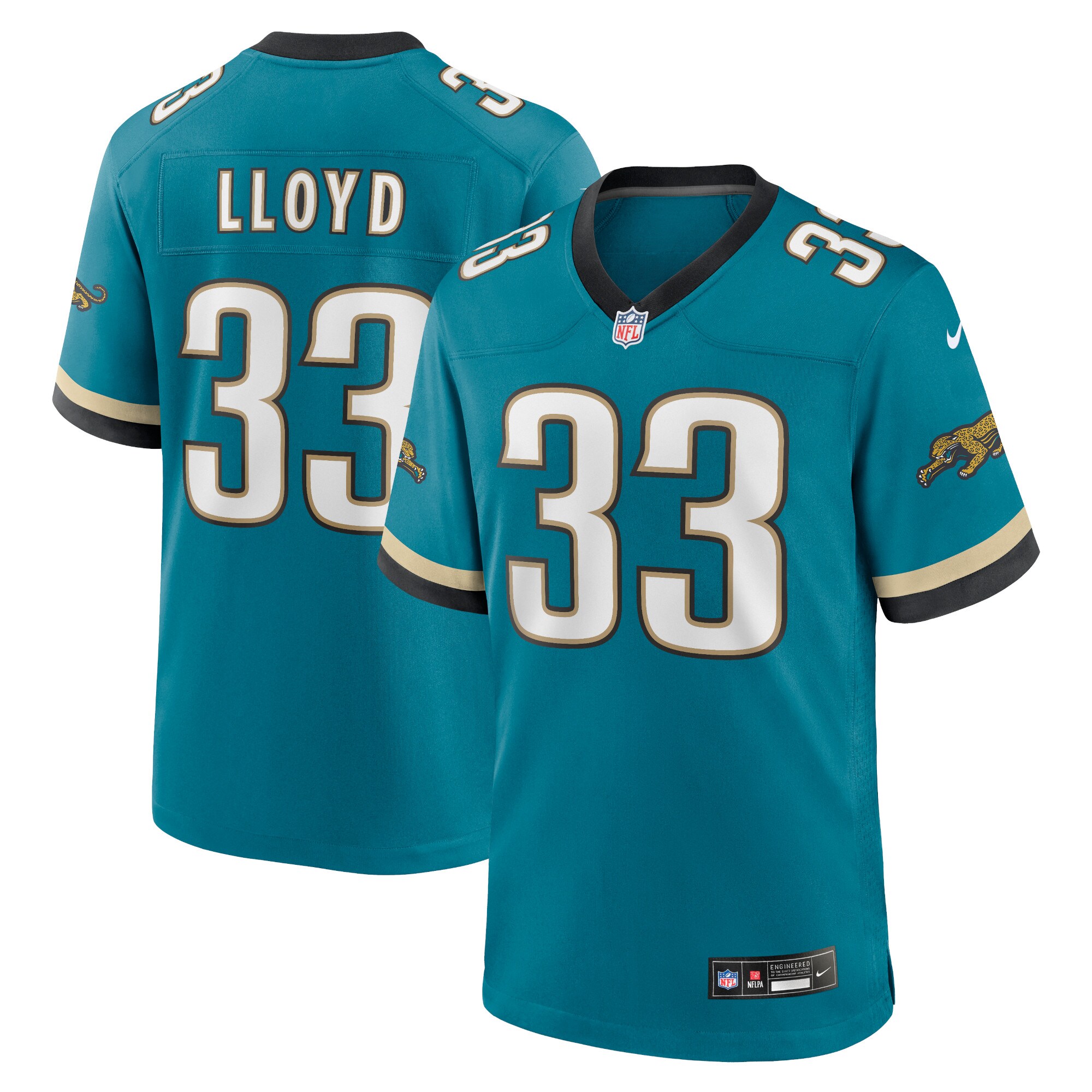 mens nike devin lloyd teal jacksonville jaguars prowler throwback player game jersey Collection – Jacksonville Jaguars Jerseys, Hats & Fan Gear | Jaguars Shop