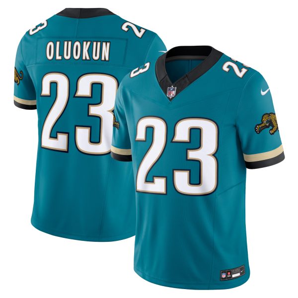 mens nike foye oluokun teal jacksonville jaguars prowler throwback vapor f.u.s.e. limited jersey Collection – Jacksonville Jaguars Jerseys, Hats & Fan Gear | Jaguars Shop
