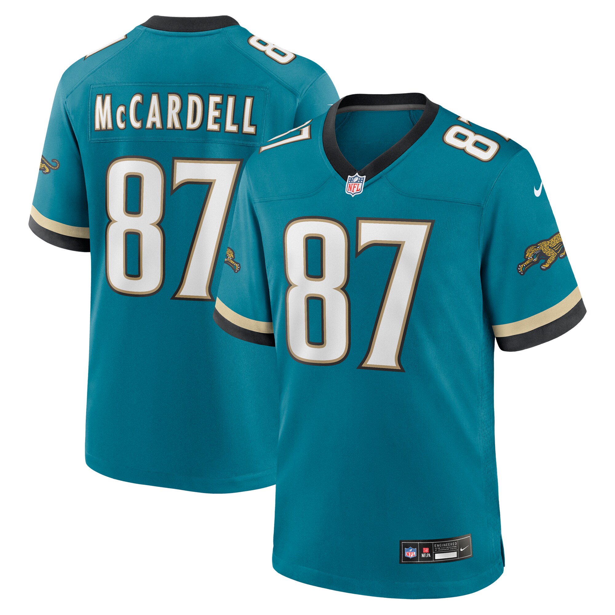 mens nike keenan mccardell teal jacksonville jaguars prowler throwback retired player game jersey Collection – Jacksonville Jaguars Jerseys, Hats & Fan Gear | Jaguars Shop