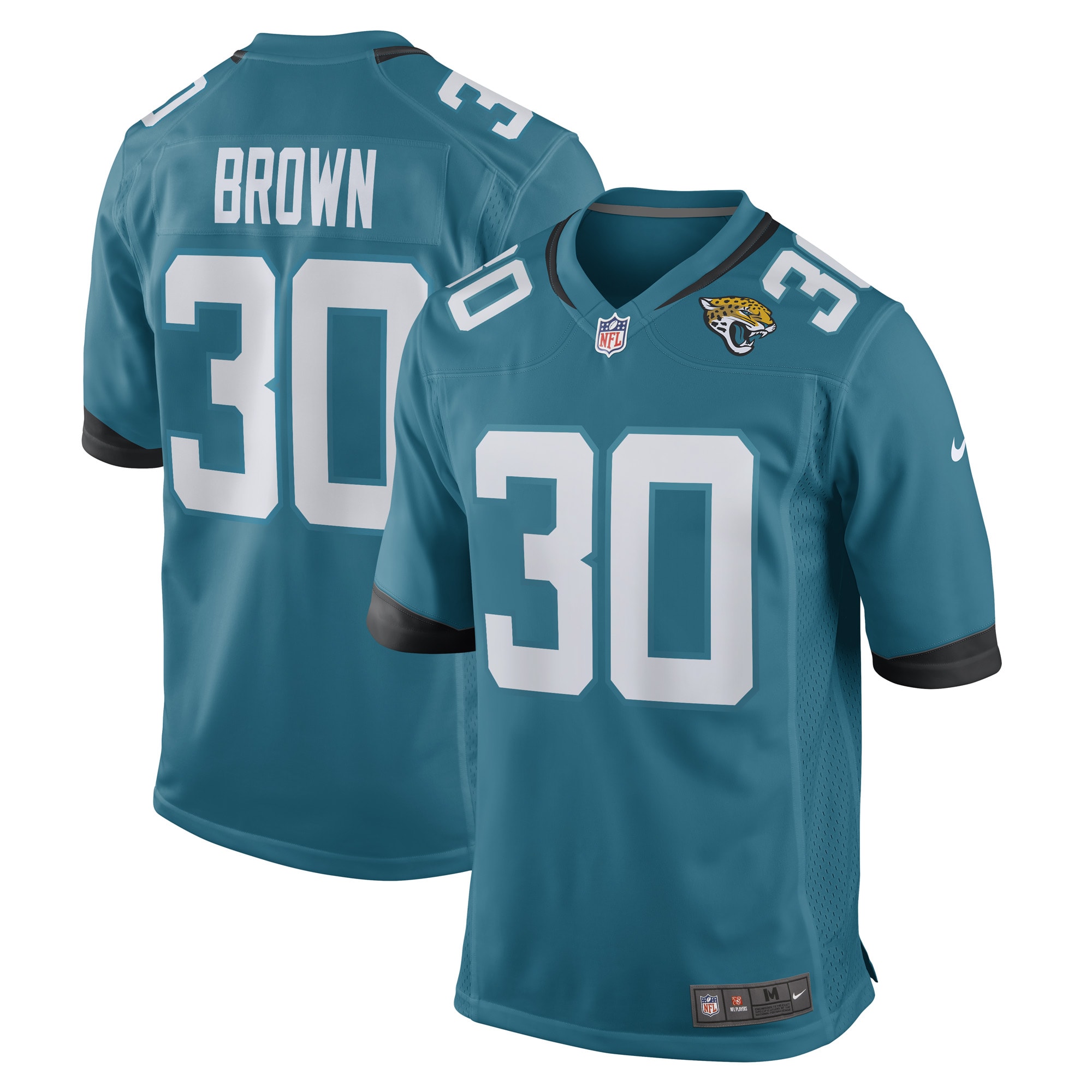 mens nike montaric brown teal jacksonville jaguars game player jersey Collection – Jacksonville Jaguars Jerseys, Hats & Fan Gear | Jaguars Shop
