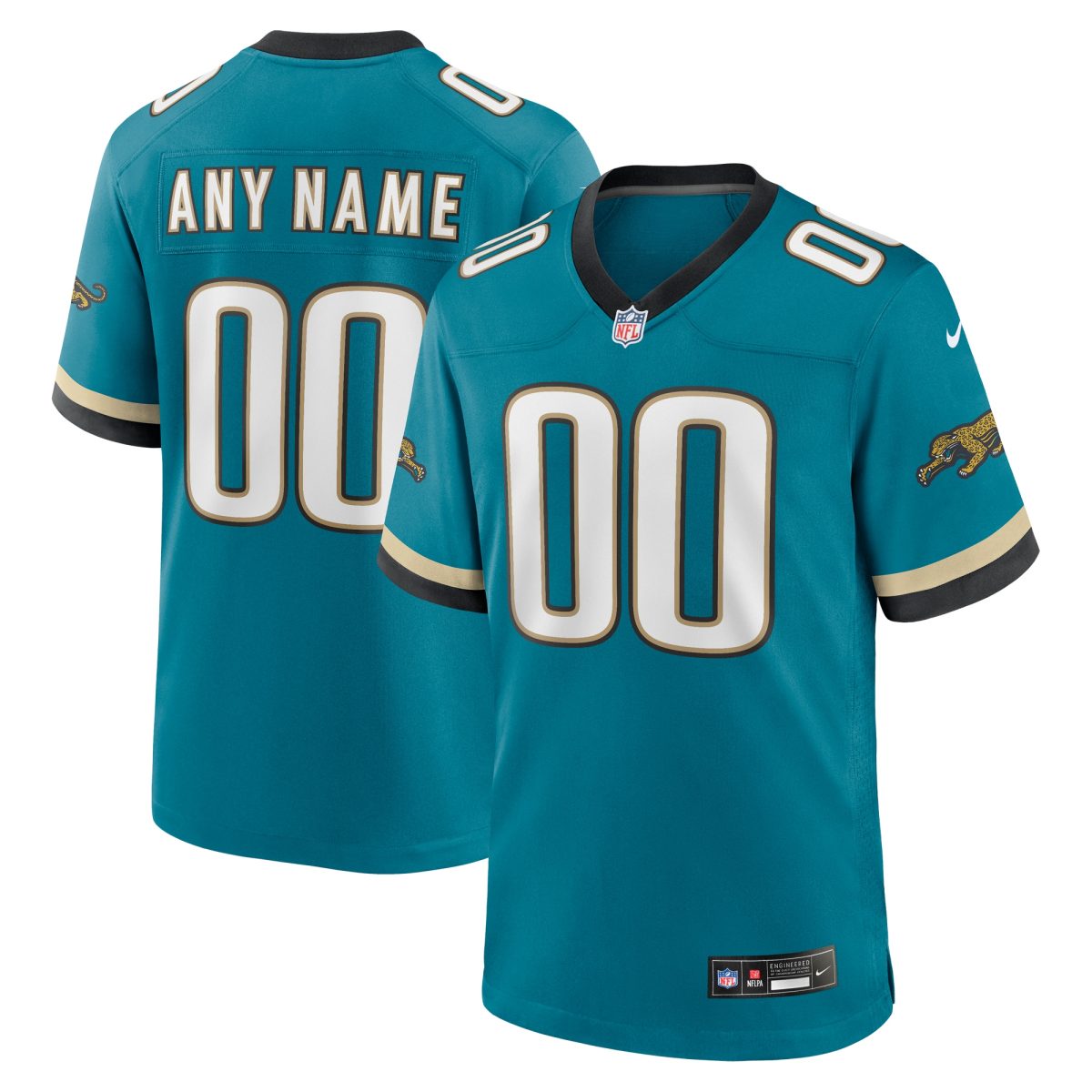 mens nike teal jacksonville jaguars prowler throwback custom game jersey Collection – Jacksonville Jaguars Jerseys, Hats & Fan Gear | Jaguars Shop