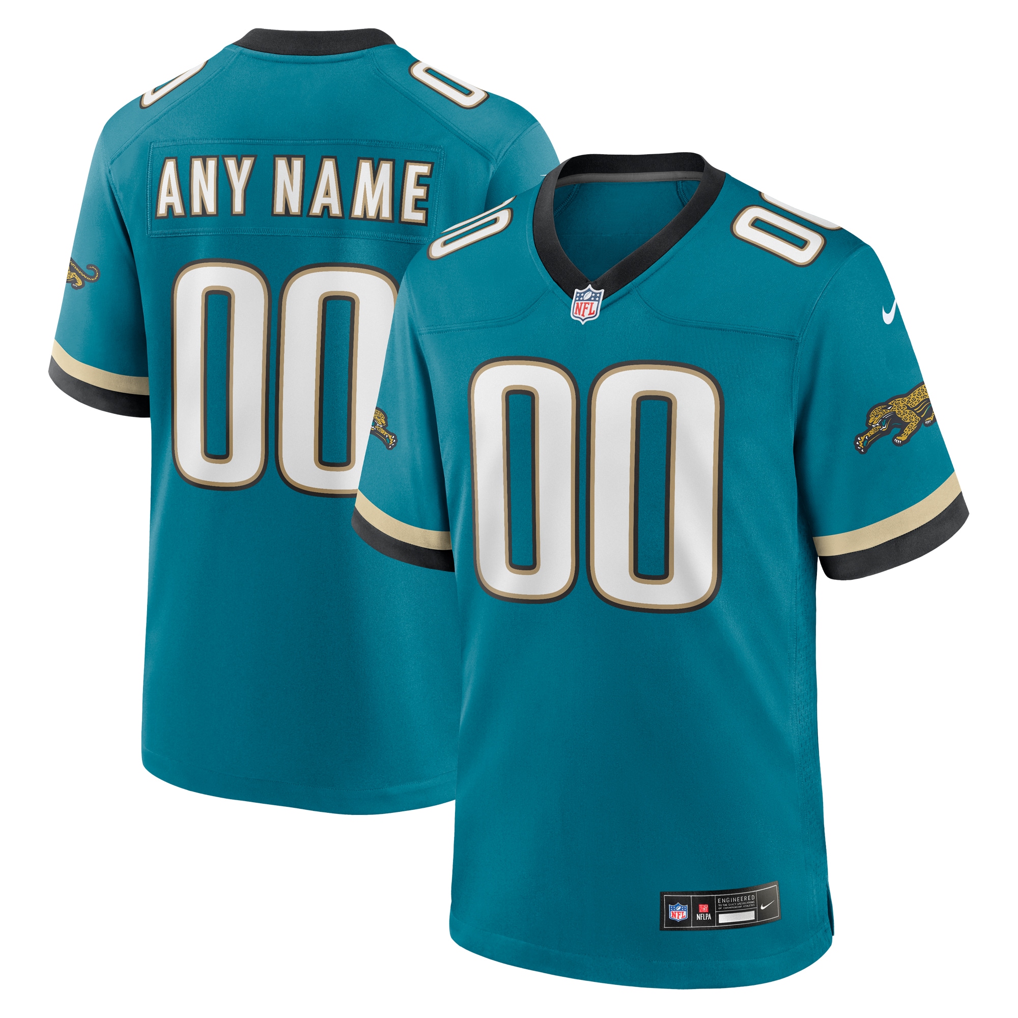 mens nike teal jacksonville jaguars prowler throwback custom game jersey Collection – Jacksonville Jaguars Jerseys, Hats & Fan Gear | Jaguars Shop