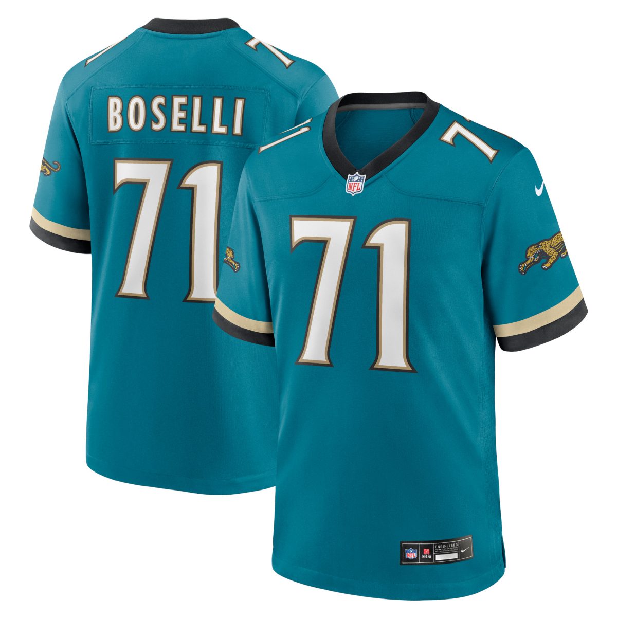 mens nike tony boselli teal jacksonville jaguars prowler throwback retired player game jersey Collection – Jacksonville Jaguars Jerseys, Hats & Fan Gear | Jaguars Shop