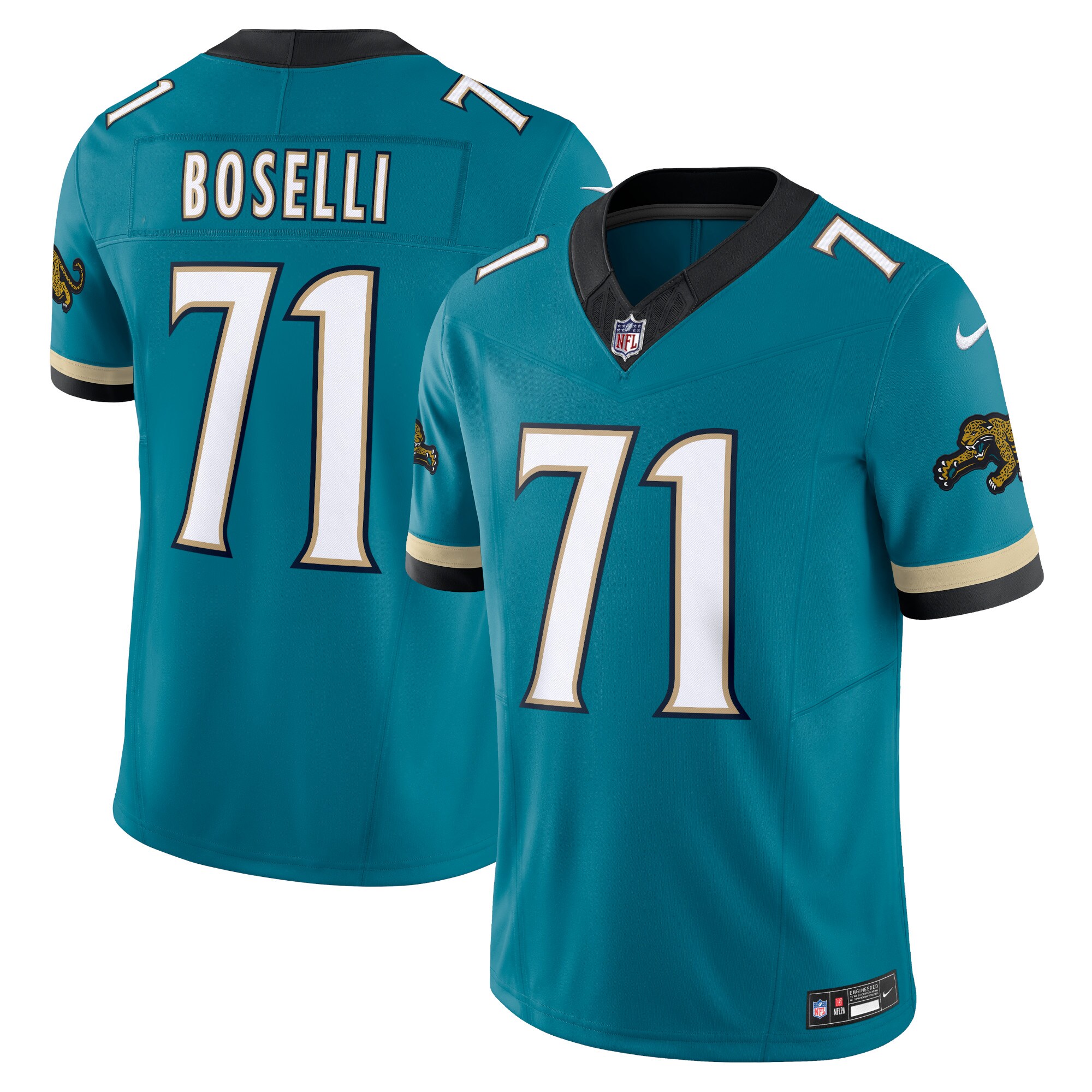 mens nike tony boselli teal jacksonville jaguars prowler throwback vapor f.u.s.e. limited retired player jersey Collection – Jacksonville Jaguars Jerseys, Hats & Fan Gear | Jaguars Shop