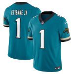 mens nike travis etienne teal jacksonville jaguars prowler throwback vapor f.u.s.e. limited jersey Collection – Jacksonville Jaguars Jerseys, Hats & Fan Gear | Jaguars Shop