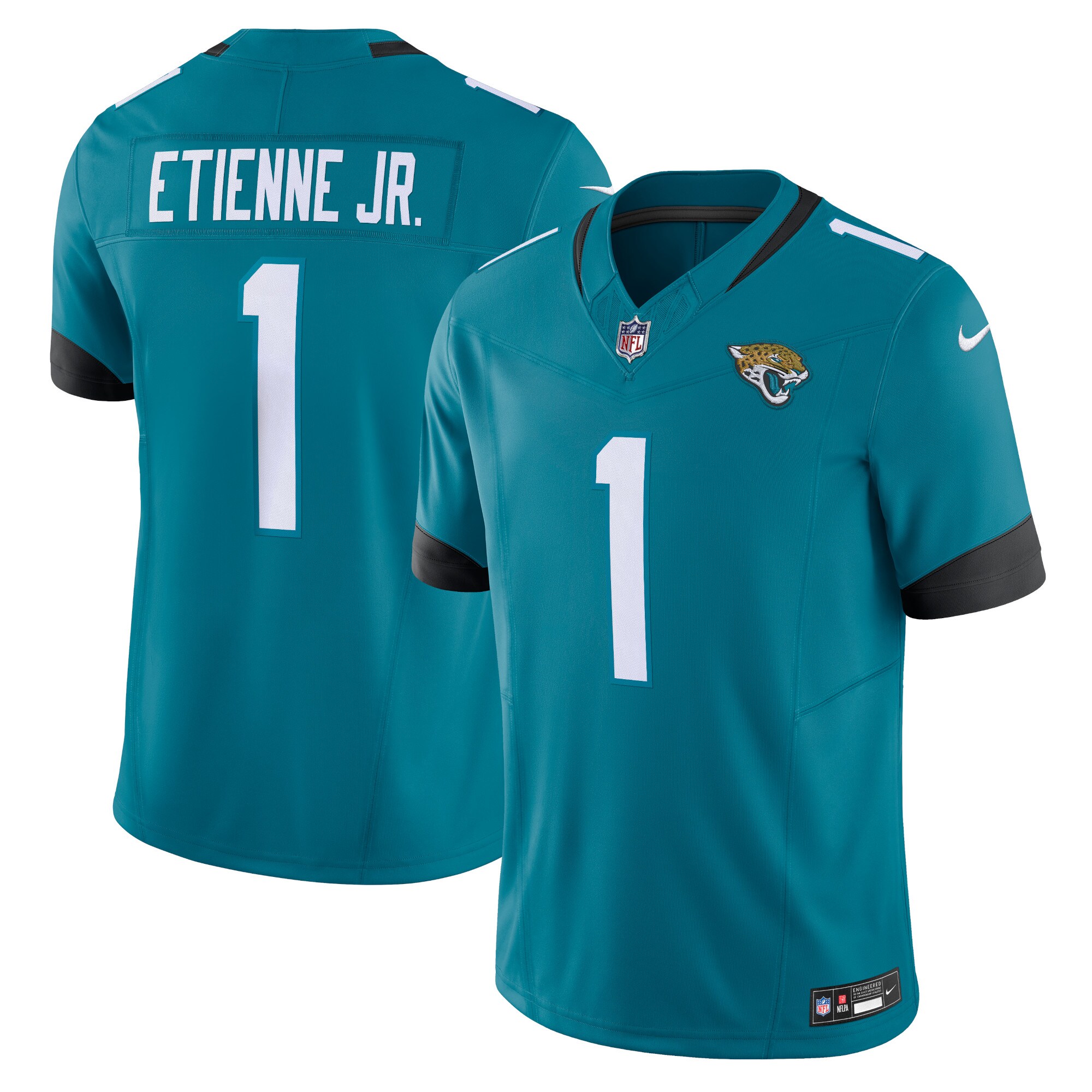 mens nike travis etienne teal jacksonville jaguars vapor f.u.s.e. limited jersey Collection – Jacksonville Jaguars Jerseys, Hats & Fan Gear | Jaguars Shop