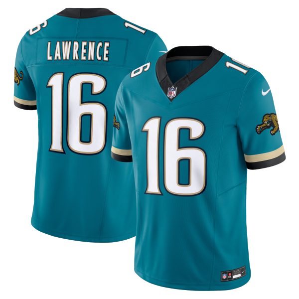mens nike trevor lawrence teal jacksonville jaguars prowler throwback vapor f.u.s.e. limited jersey Collection – Jacksonville Jaguars Jerseys, Hats & Fan Gear | Jaguars Shop