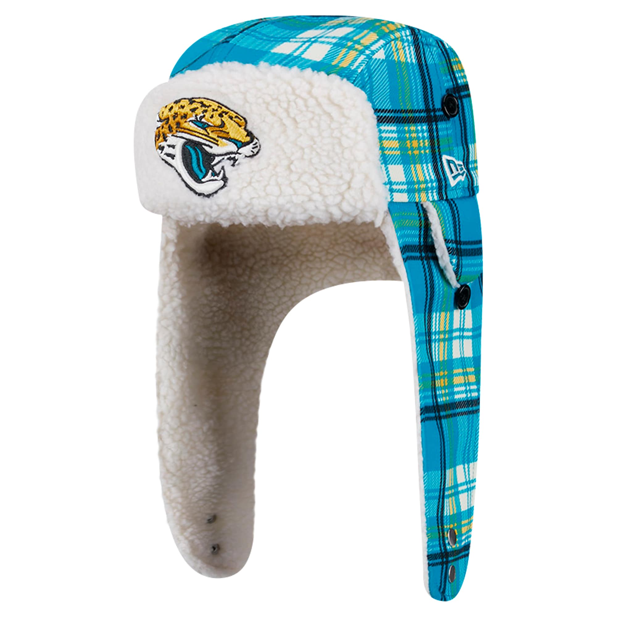 new era teal jacksonville jaguars sideline plaid sherpa trapper hat Collection – Jacksonville Jaguars Jerseys, Hats & Fan Gear | Jaguars Shop