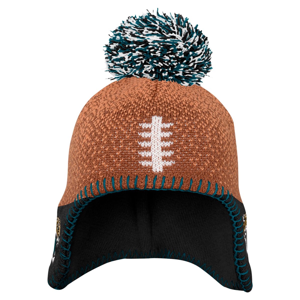 preschool brown jacksonville jaguars football head knit hat with pom Collection – Jacksonville Jaguars Jerseys, Hats & Fan Gear | Jaguars Shop
