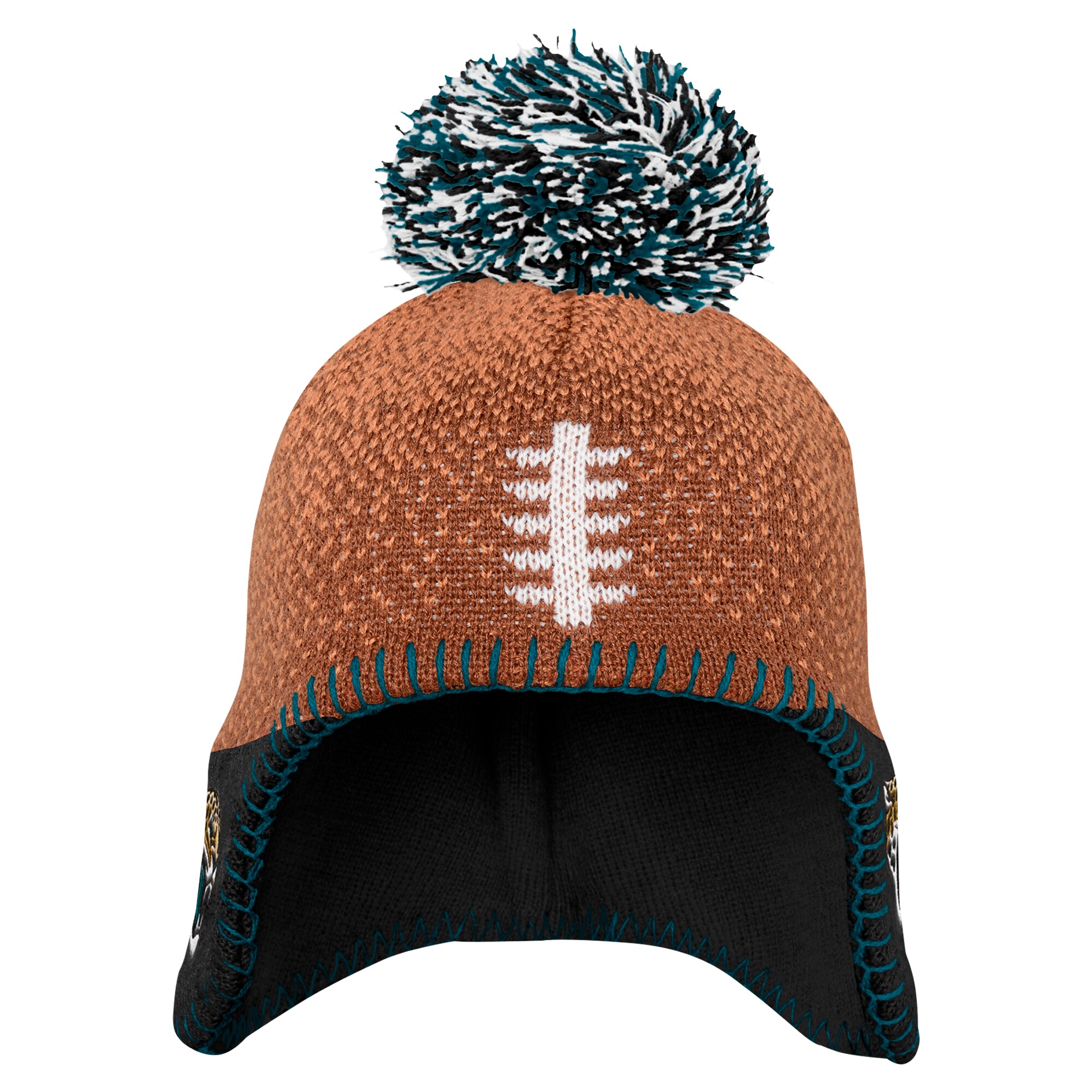 preschool brown jacksonville jaguars football head knit hat with pom Collection – Jacksonville Jaguars Jerseys, Hats & Fan Gear | Jaguars Shop