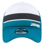 preschool new era teal jacksonville jaguars sport night color block 9forty a-frame trucker adjustable hat Collection – Jacksonville Jaguars Jerseys, Hats & Fan Gear | Jaguars Shop