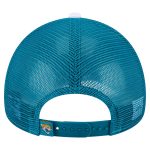preschool new era teal jacksonville jaguars sport night color block 9forty a-frame trucker adjustable hat Collection – Jacksonville Jaguars Jerseys, Hats & Fan Gear | Jaguars Shop