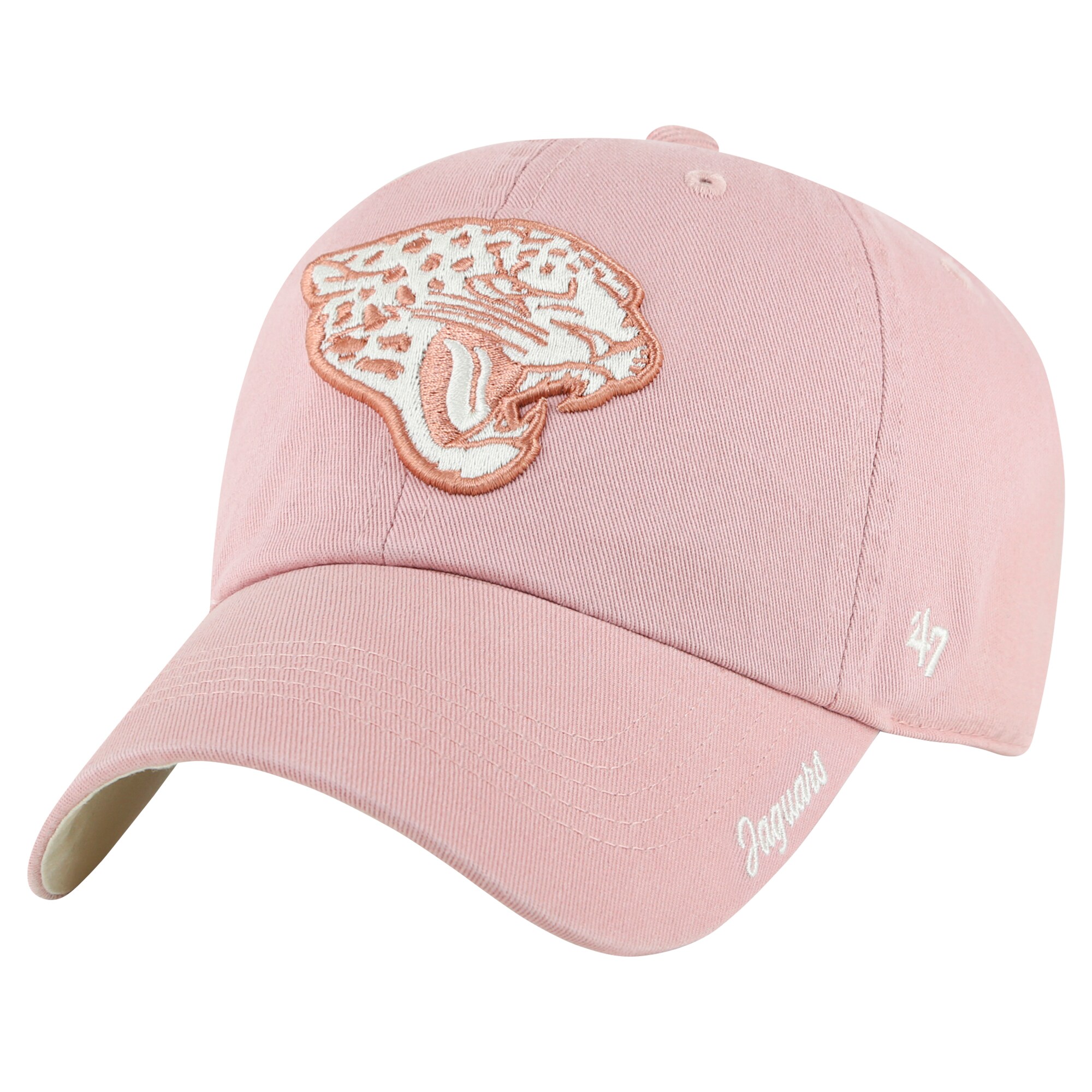 womens 47 pink jacksonville jaguars ballpark cheer dusty rose clean up adjustable hat Collection – Jacksonville Jaguars Jerseys, Hats & Fan Gear | Jaguars Shop