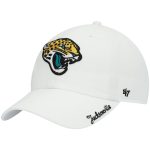 womens 47 white jacksonville jaguars miata clean up logo adjustable hat Collection – Jacksonville Jaguars Jerseys, Hats & Fan Gear | Jaguars Shop
