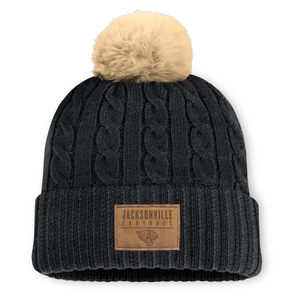 womens fanatics black jacksonville jaguars cable knit cuffed hat with pom Collection – Jacksonville Jaguars Jerseys, Hats & Fan Gear | Jaguars Shop