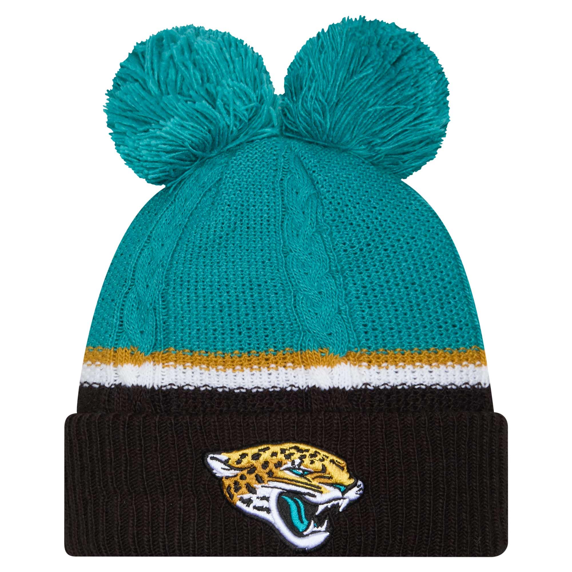 womens new era black jacksonville jaguars double bubble cuffed knit hat with poms Collection – Jacksonville Jaguars Jerseys, Hats & Fan Gear | Jaguars Shop