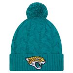 womens new era teal jacksonville jaguars cable cuffed knit hat with pom Collection – Jacksonville Jaguars Jerseys, Hats & Fan Gear | Jaguars Shop
