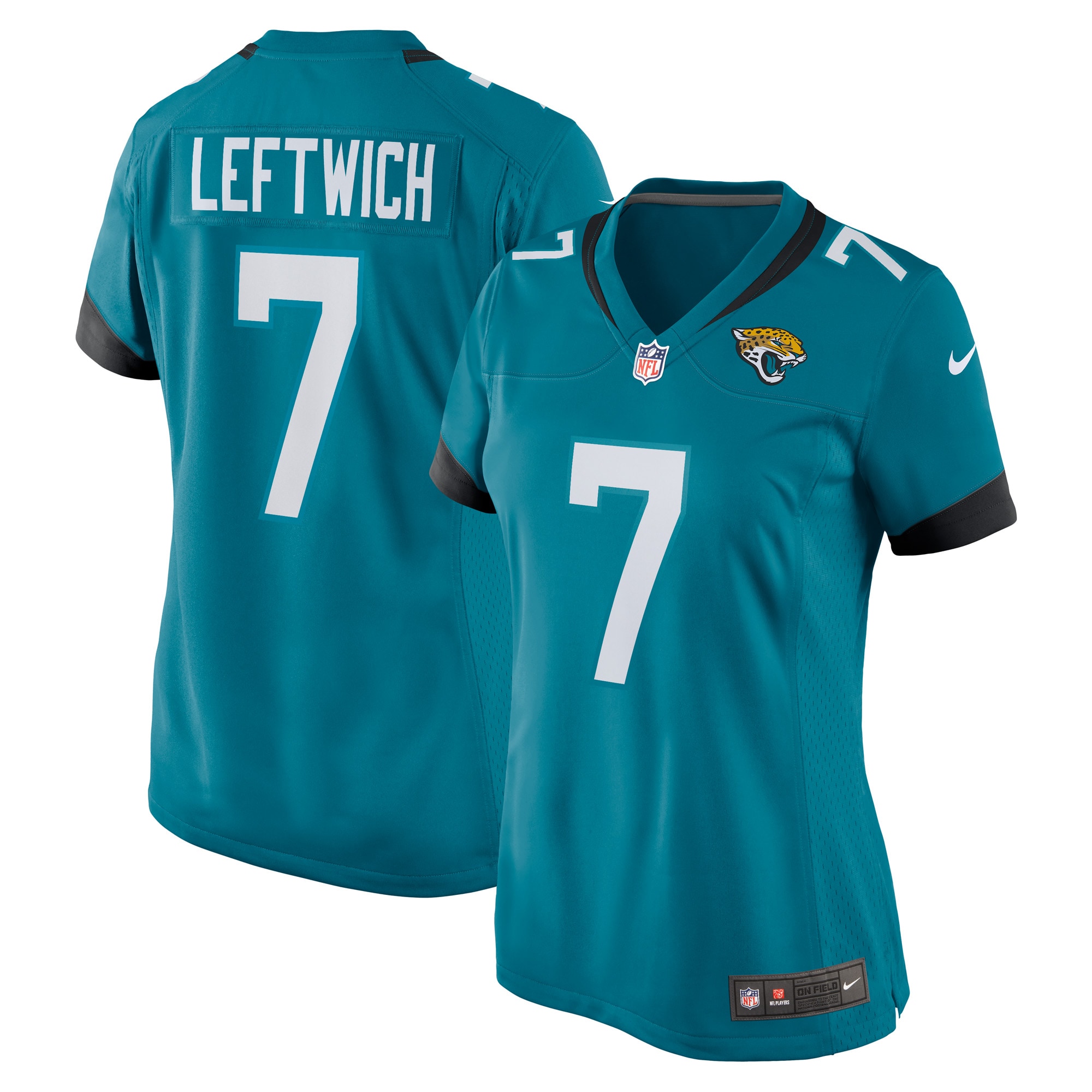 womens nike byron leftwich teal jacksonville jaguars retired player game jersey Collection – Jacksonville Jaguars Jerseys, Hats & Fan Gear | Jaguars Shop