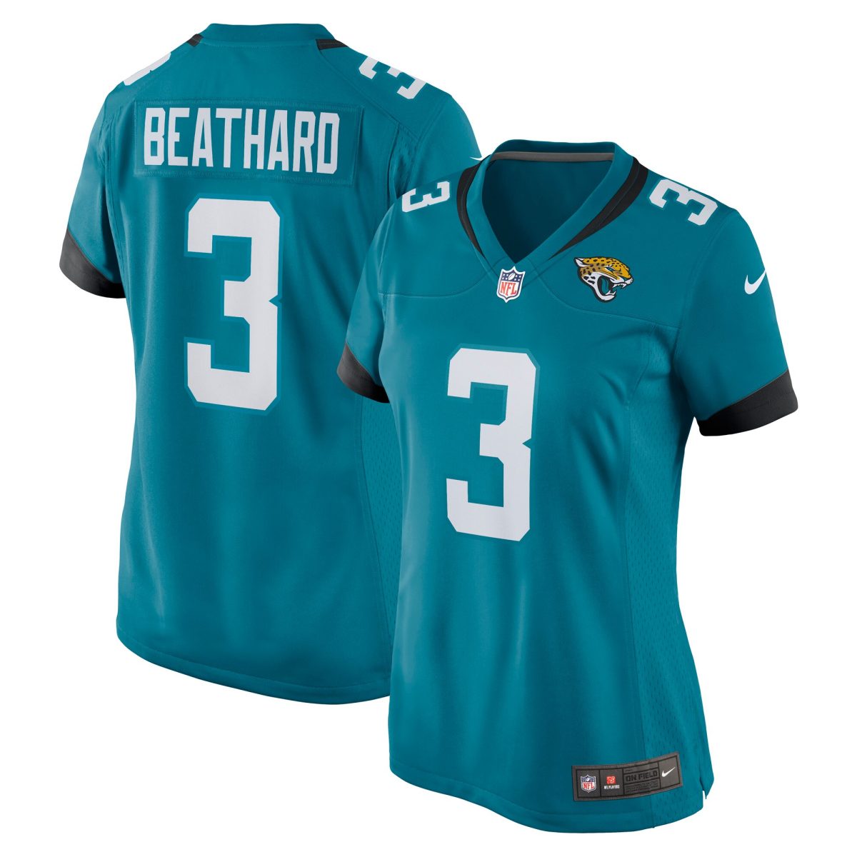 womens nike c.j. beathard teal jacksonville jaguars game jersey 4448793 Collection – Jacksonville Jaguars Jerseys, Hats & Fan Gear | Jaguars Shop