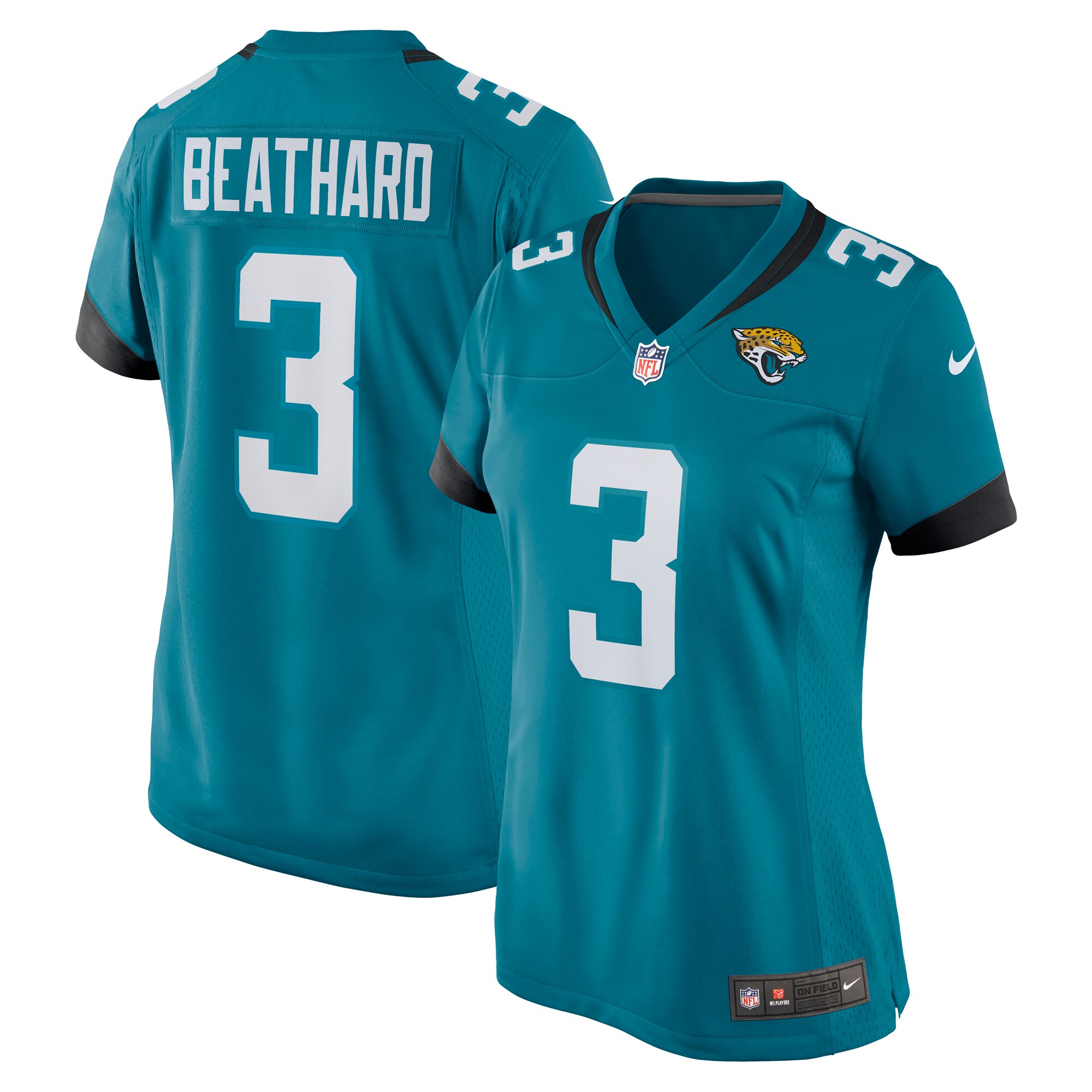 womens nike c.j. beathard teal jacksonville jaguars game jersey 4448793 Collection – Jacksonville Jaguars Jerseys, Hats & Fan Gear | Jaguars Shop