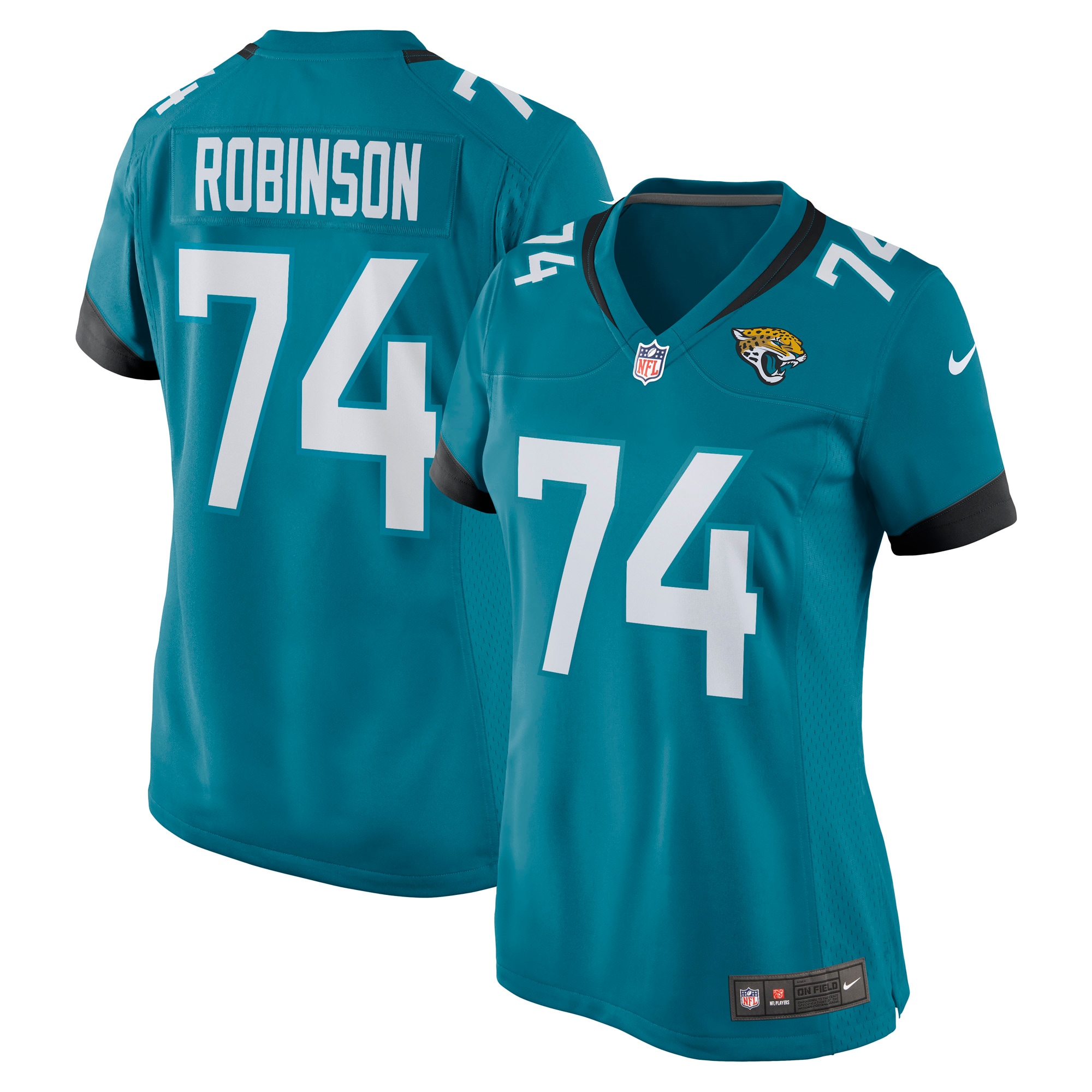 womens nike cam robinson teal jacksonville jaguars game jersey Collection – Jacksonville Jaguars Jerseys, Hats & Fan Gear | Jaguars Shop