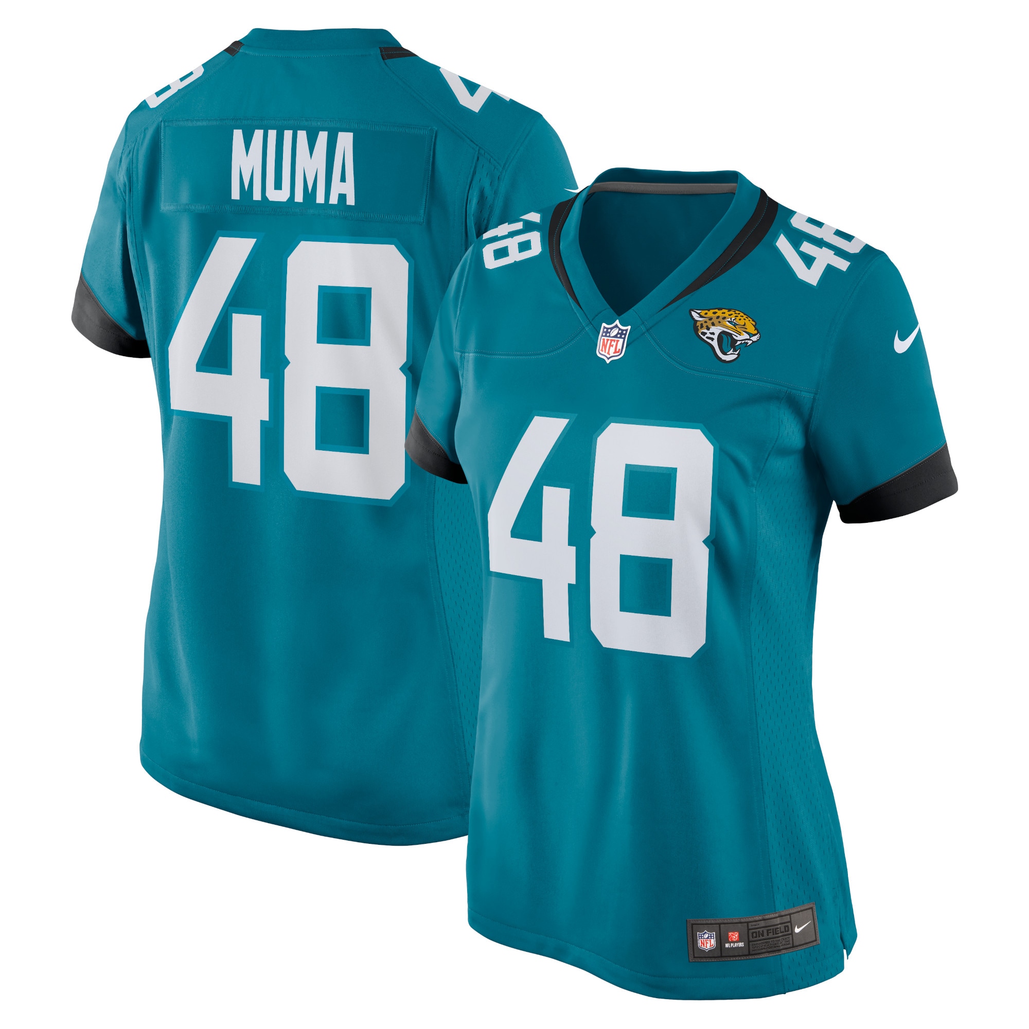 womens nike chad muma teal jacksonville jaguars game jersey Collection – Jacksonville Jaguars Jerseys, Hats & Fan Gear | Jaguars Shop