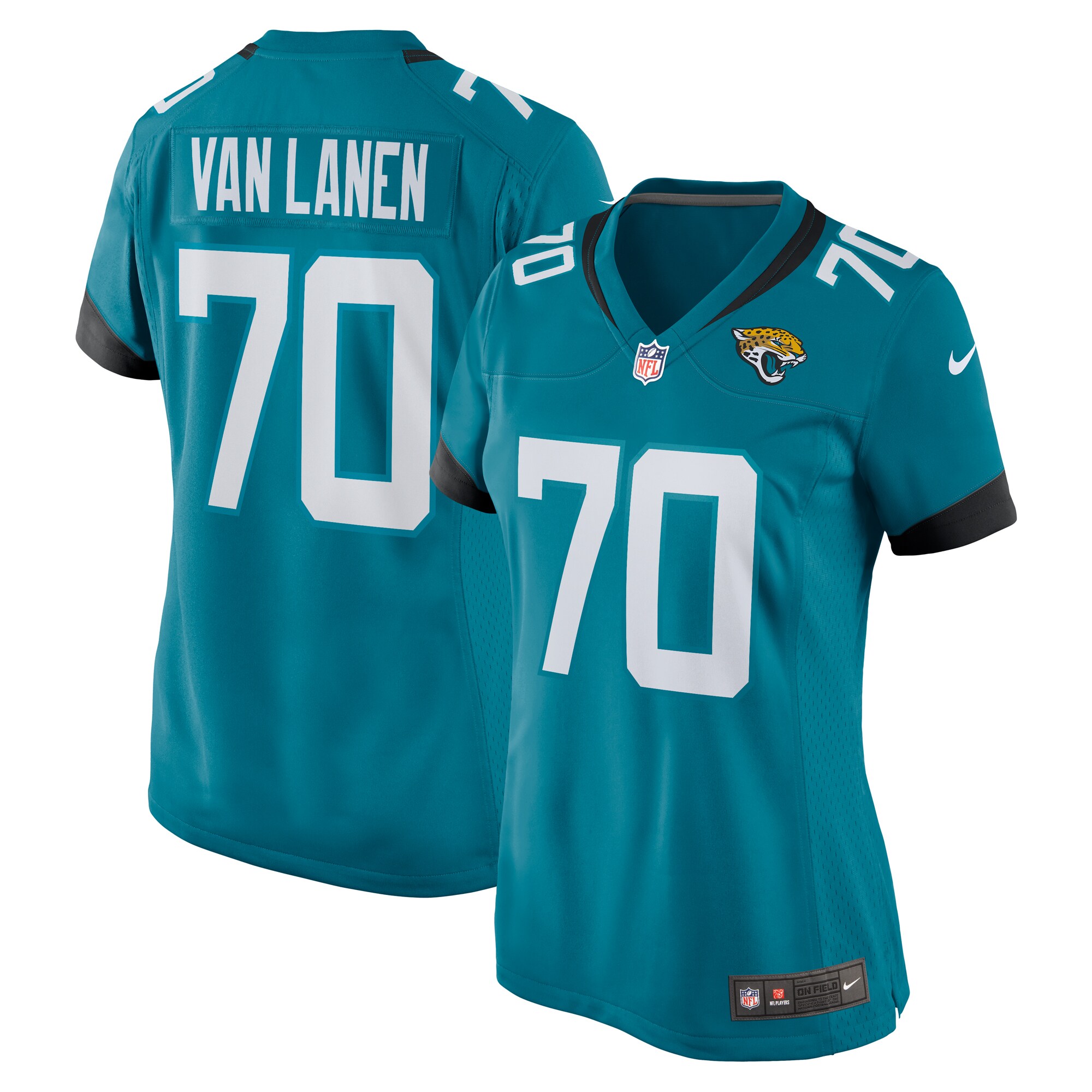 womens nike cole van lanen teal jacksonville jaguars game player jersey Collection – Jacksonville Jaguars Jerseys, Hats & Fan Gear | Jaguars Shop