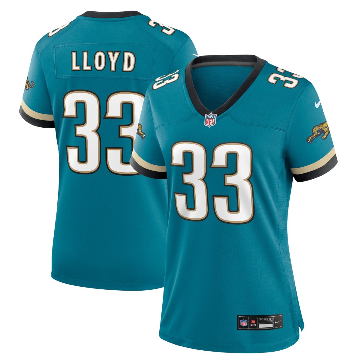 womens nike devin lloyd teal jacksonville jaguars prowler throwback game jersey Collection – Jacksonville Jaguars Jerseys, Hats & Fan Gear | Jaguars Shop