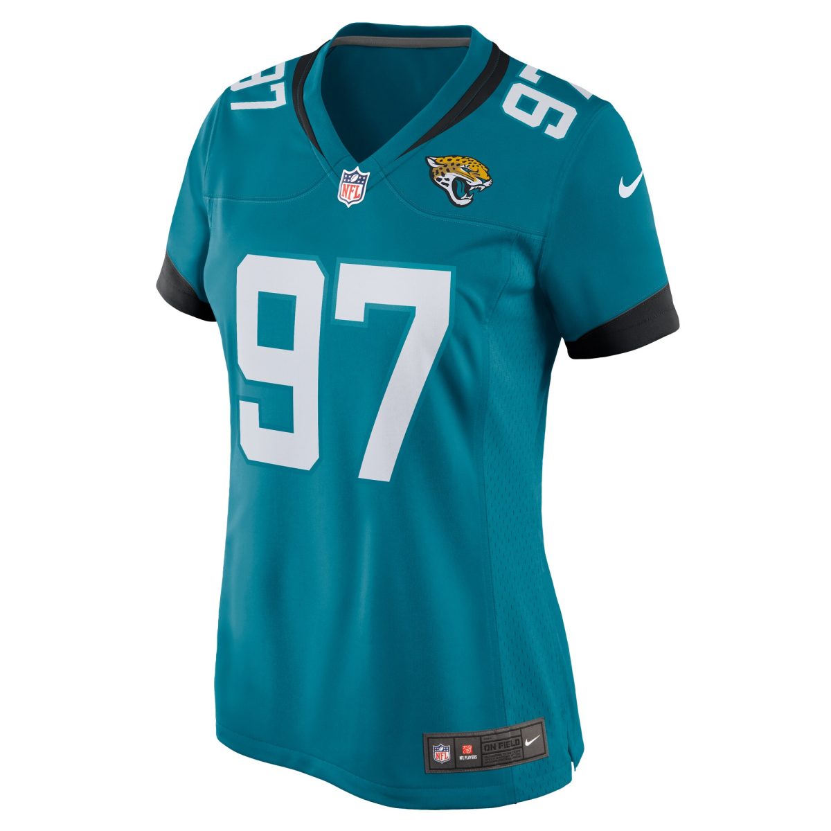 womens nike henry mondeaux teal jacksonville jaguars game jersey Collection – Jacksonville Jaguars Jerseys, Hats & Fan Gear | Jaguars Shop