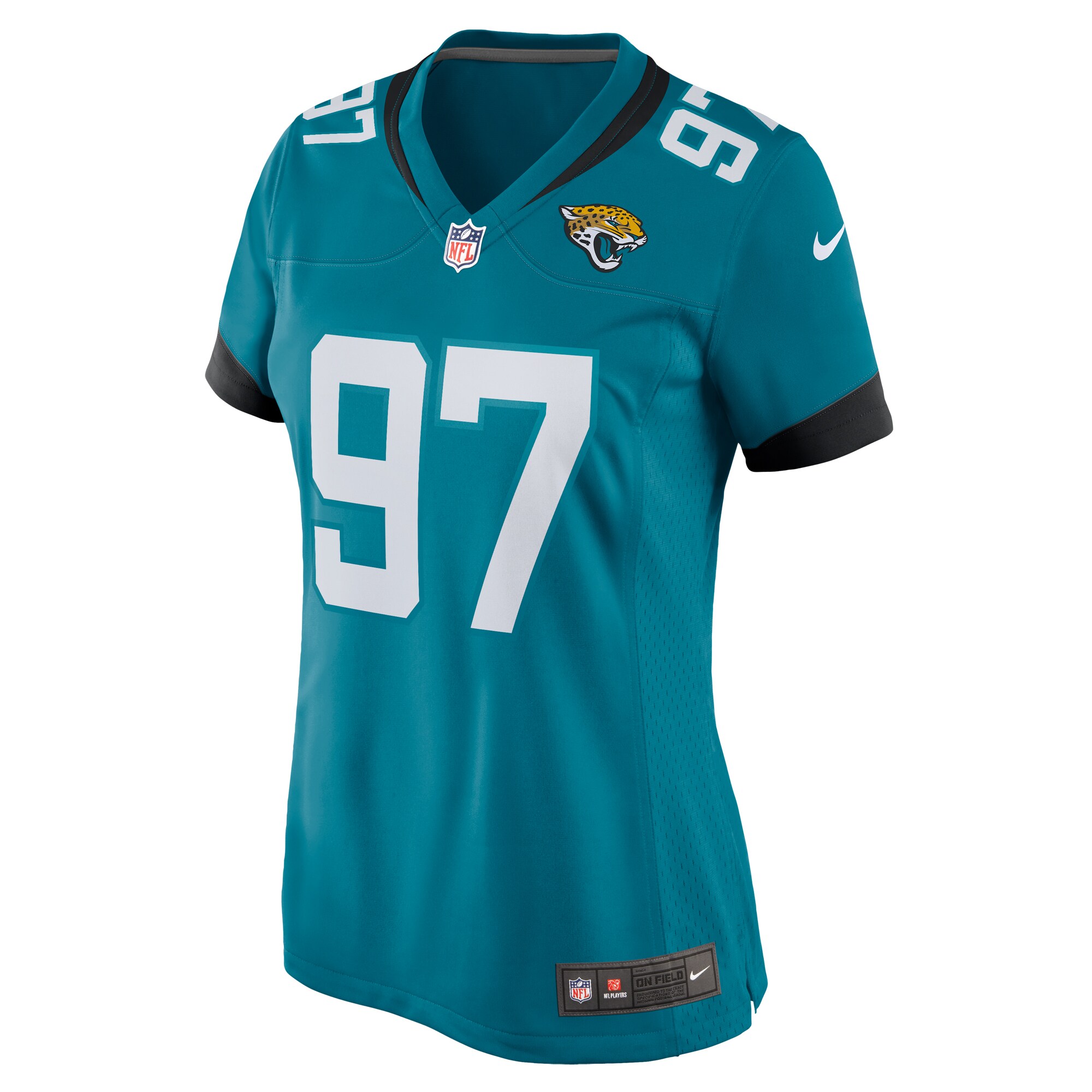 womens nike henry mondeaux teal jacksonville jaguars game jersey Collection – Jacksonville Jaguars Jerseys, Hats & Fan Gear | Jaguars Shop
