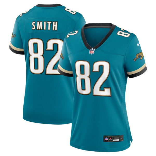 womens nike jimmy smith teal jacksonville jaguars prowler throwback retired player game jersey Collection – Jacksonville Jaguars Jerseys, Hats & Fan Gear | Jaguars Shop
