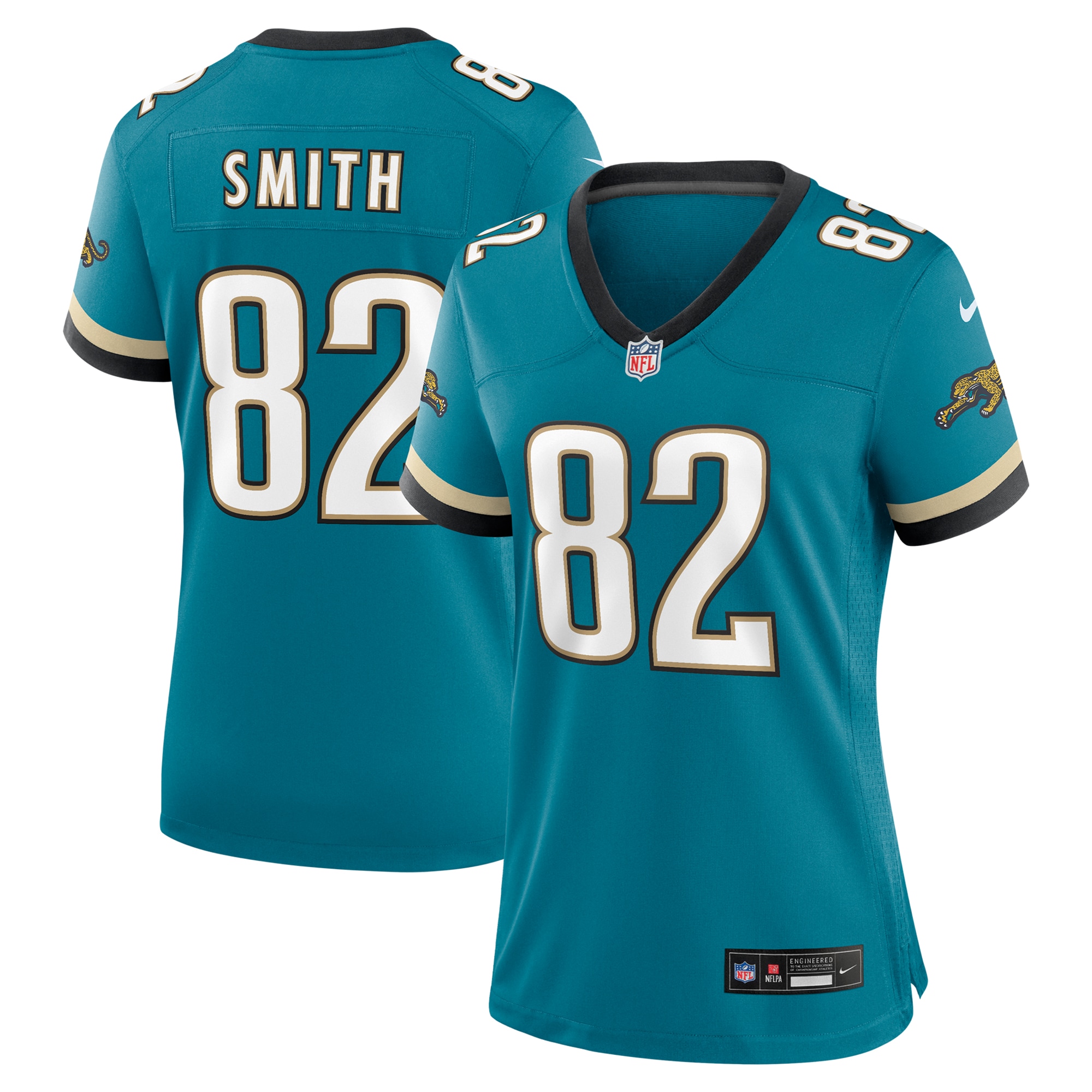 womens nike jimmy smith teal jacksonville jaguars prowler throwback retired player game jersey Collection – Jacksonville Jaguars Jerseys, Hats & Fan Gear | Jaguars Shop