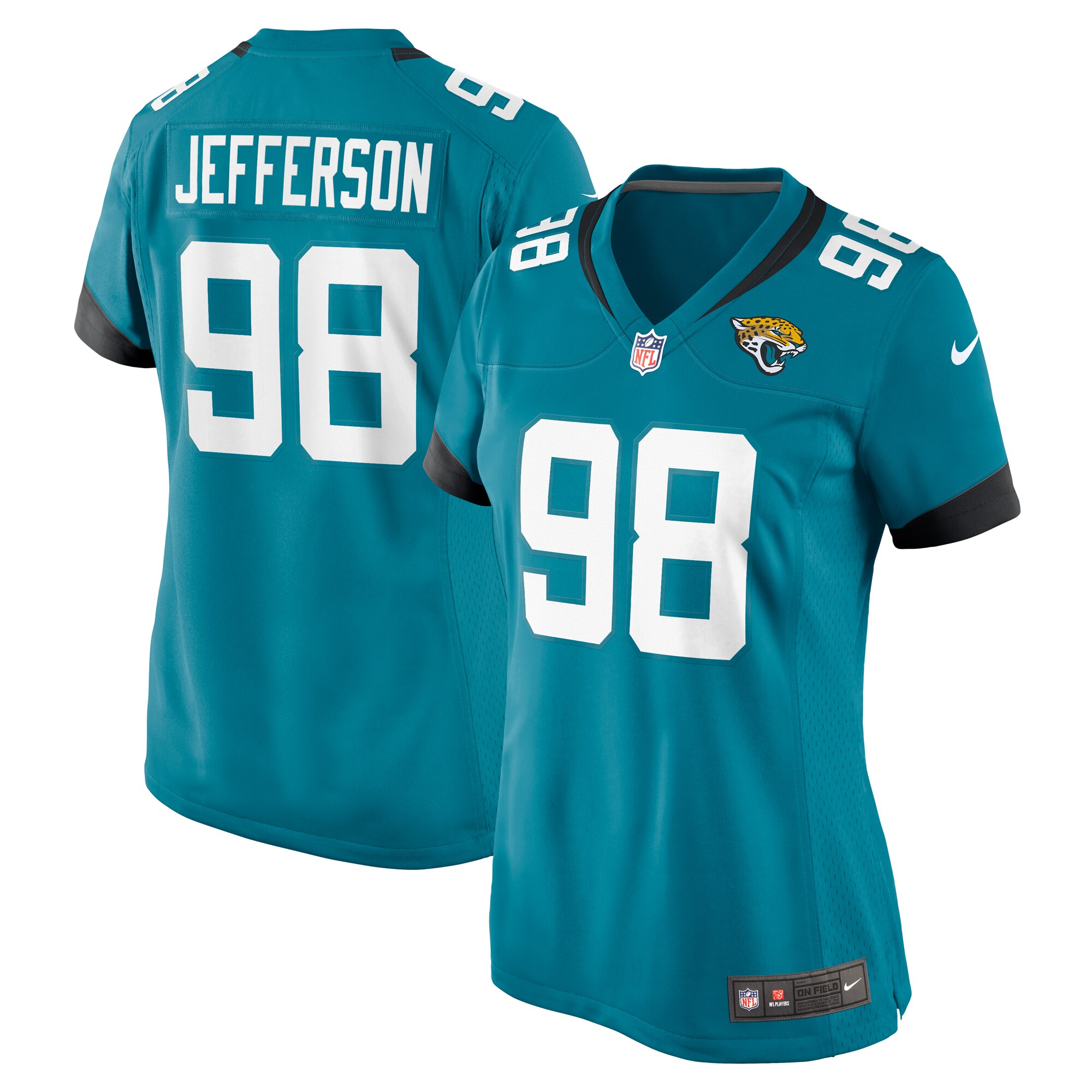 womens nike jordan jefferson teal jacksonville jaguars game jersey Collection – Jacksonville Jaguars Jerseys, Hats & Fan Gear | Jaguars Shop