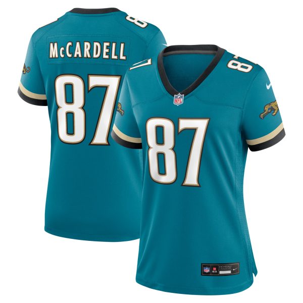 womens nike keenan mccardell teal jacksonville jaguars prowler throwback retired player game jersey Collection – Jacksonville Jaguars Jerseys, Hats & Fan Gear | Jaguars Shop