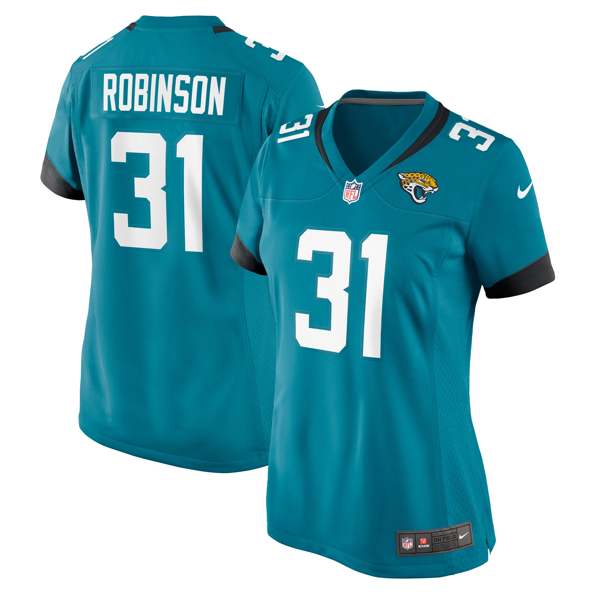 womens nike keilan robinson teal jacksonville jaguars game jersey Collection – Jacksonville Jaguars Jerseys, Hats & Fan Gear | Jaguars Shop