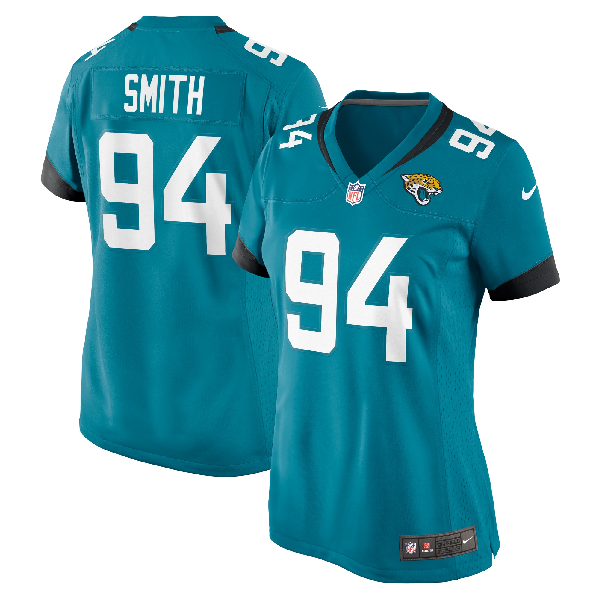 womens nike maason smith teal jacksonville jaguars game jersey Collection – Jacksonville Jaguars Jerseys, Hats & Fan Gear | Jaguars Shop