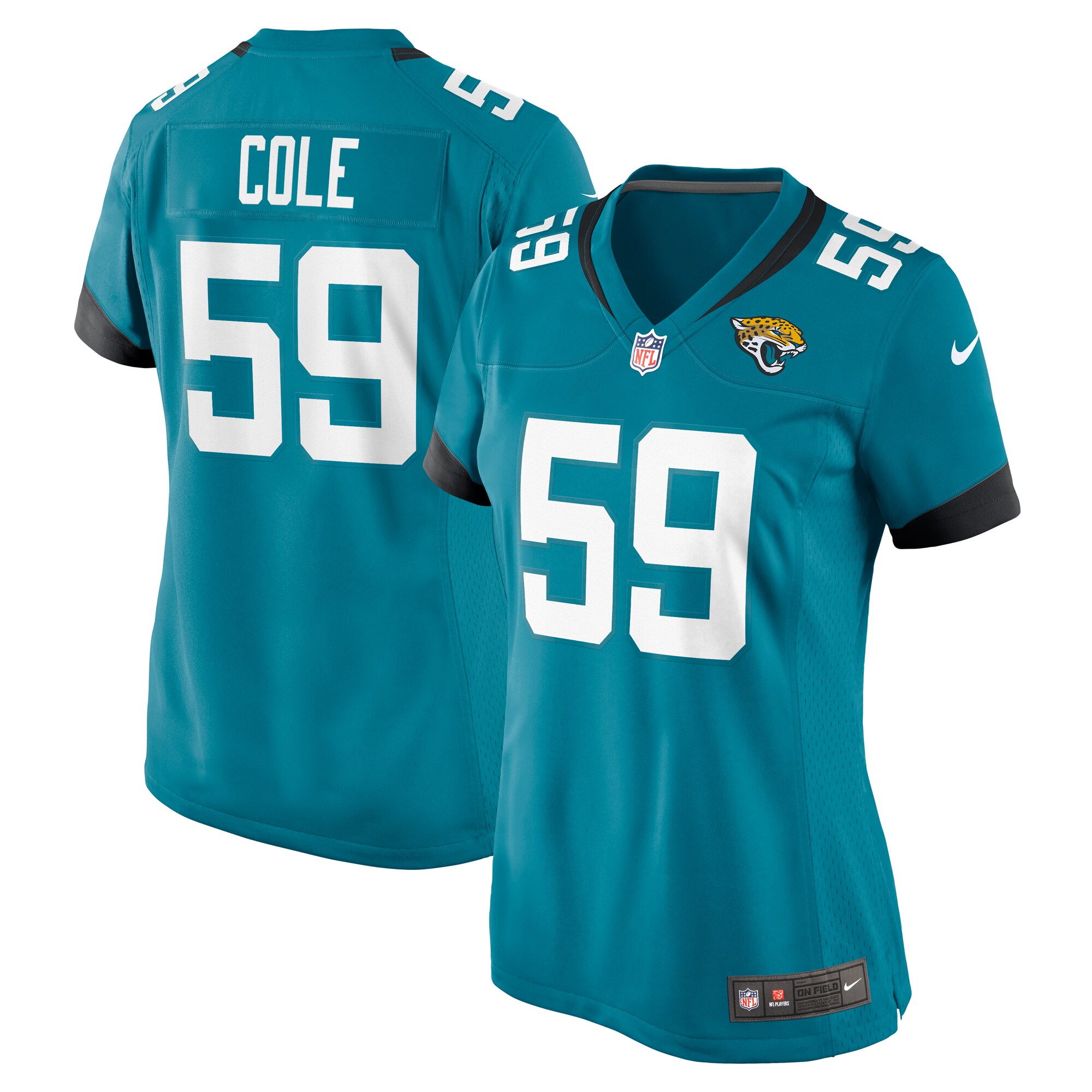 womens nike myles cole teal jacksonville jaguars game jersey Collection – Jacksonville Jaguars Jerseys, Hats & Fan Gear | Jaguars Shop