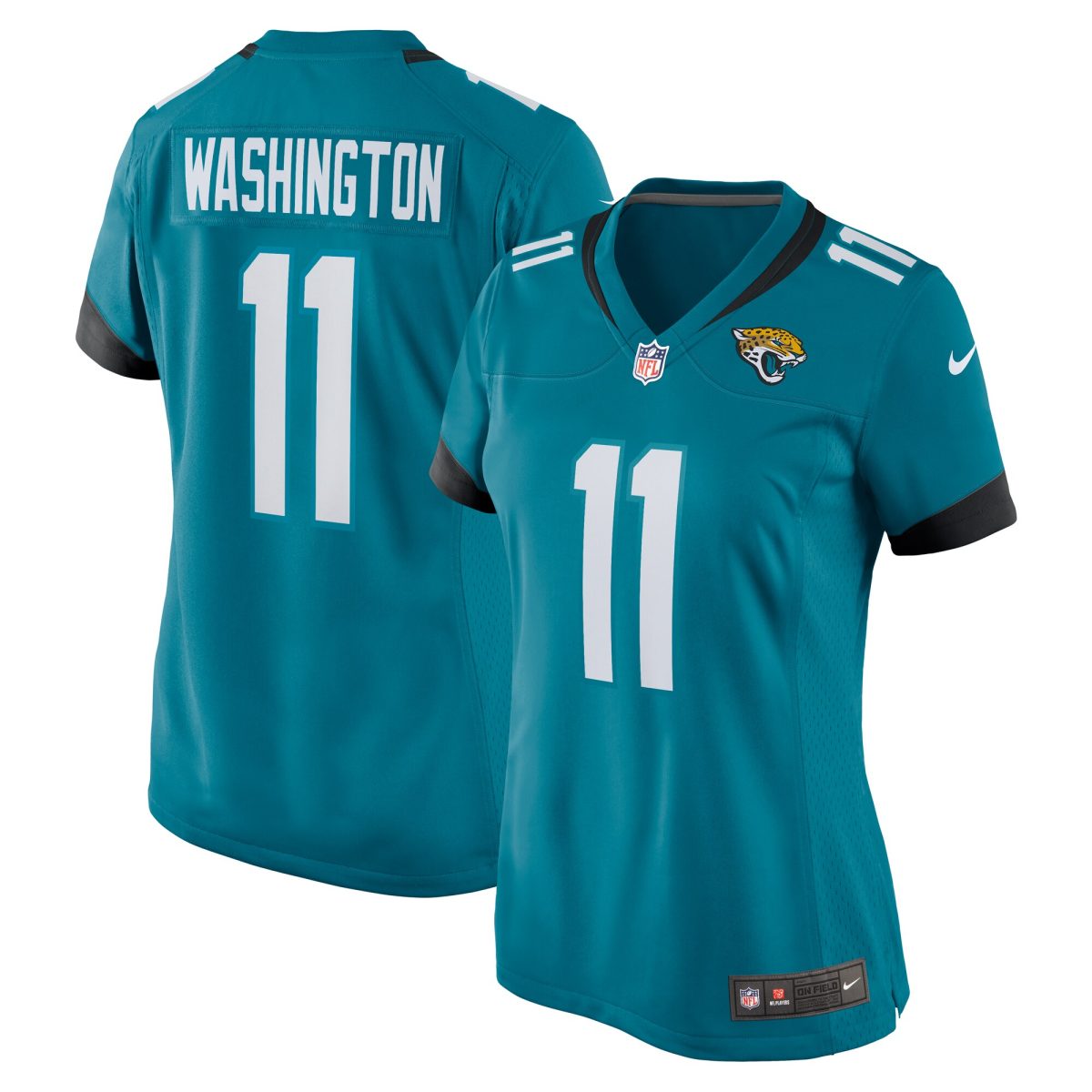 womens nike parker washington teal jacksonville jaguars team game jersey Collection – Jacksonville Jaguars Jerseys, Hats & Fan Gear | Jaguars Shop