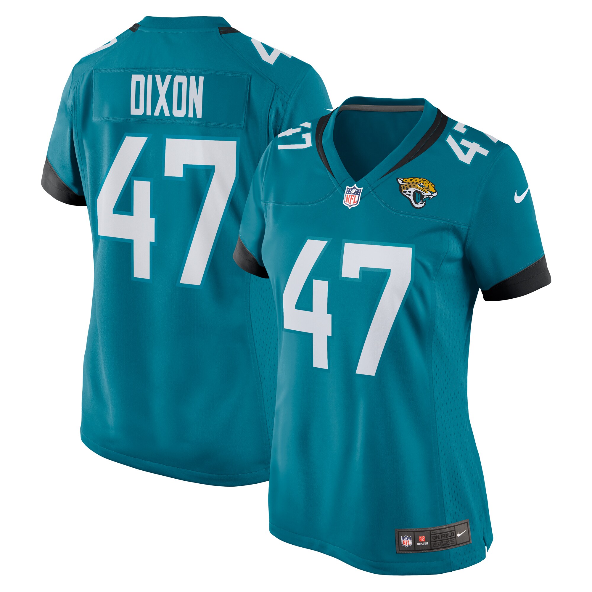 womens nike teal deshaan dixon jacksonville jaguars game player jersey Collection – Jacksonville Jaguars Jerseys, Hats & Fan Gear | Jaguars Shop