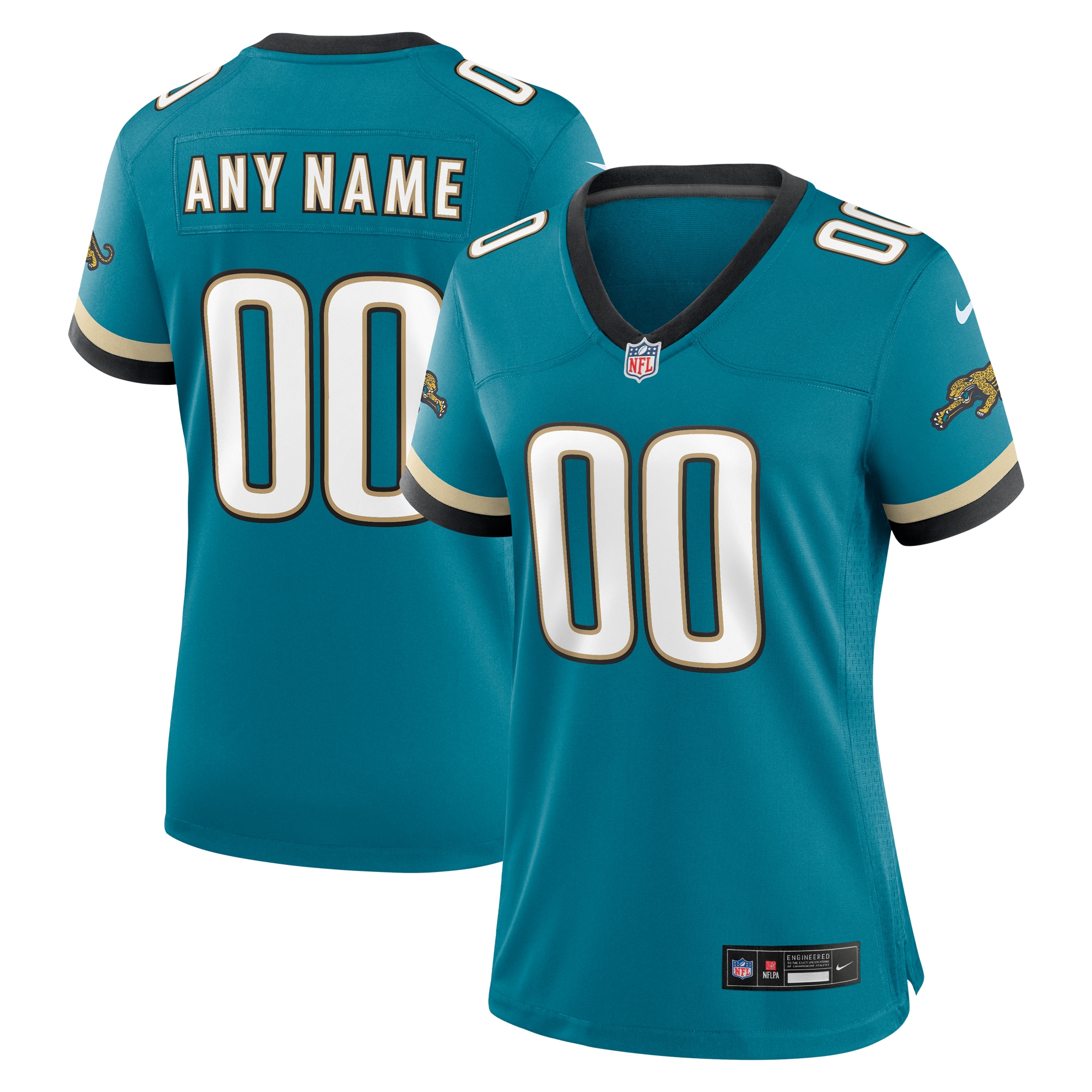 womens nike teal jacksonville jaguars prowler throwback custom game jersey Collection – Jacksonville Jaguars Jerseys, Hats & Fan Gear | Jaguars Shop