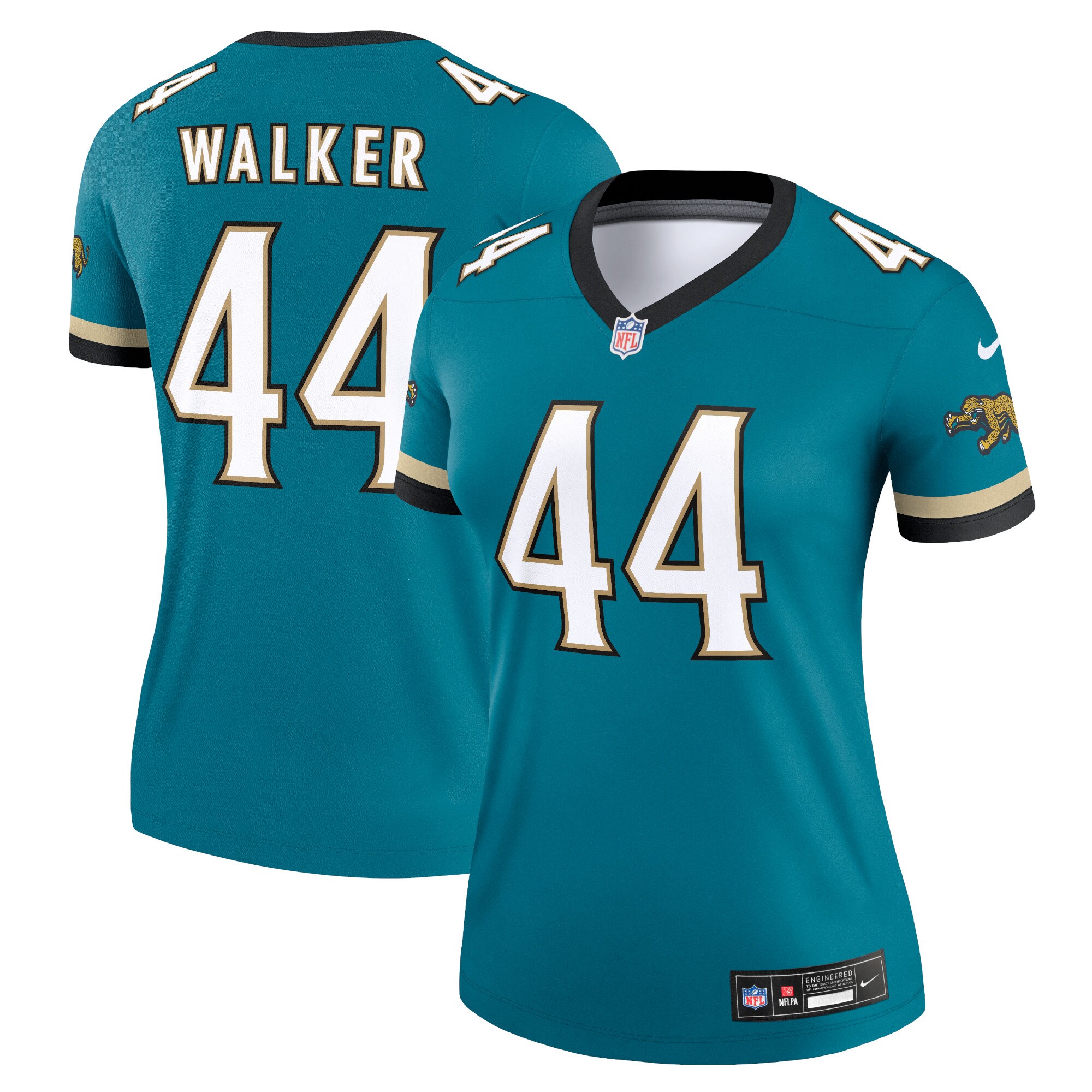 womens nike travon walker prowler throwback teal jacksonville jaguars alternate legend player performance top Collection – Jacksonville Jaguars Jerseys, Hats & Fan Gear | Jaguars Shop