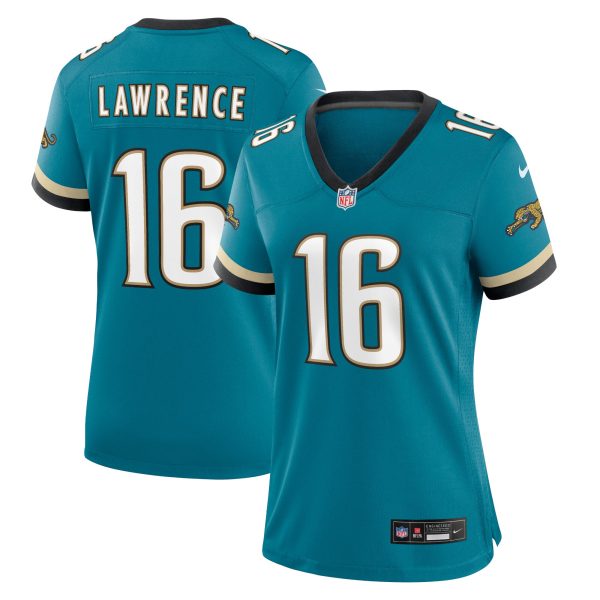 womens nike trevor lawrence teal jacksonville jaguars prowler throwback game jersey Collection – Jacksonville Jaguars Jerseys, Hats & Fan Gear | Jaguars Shop