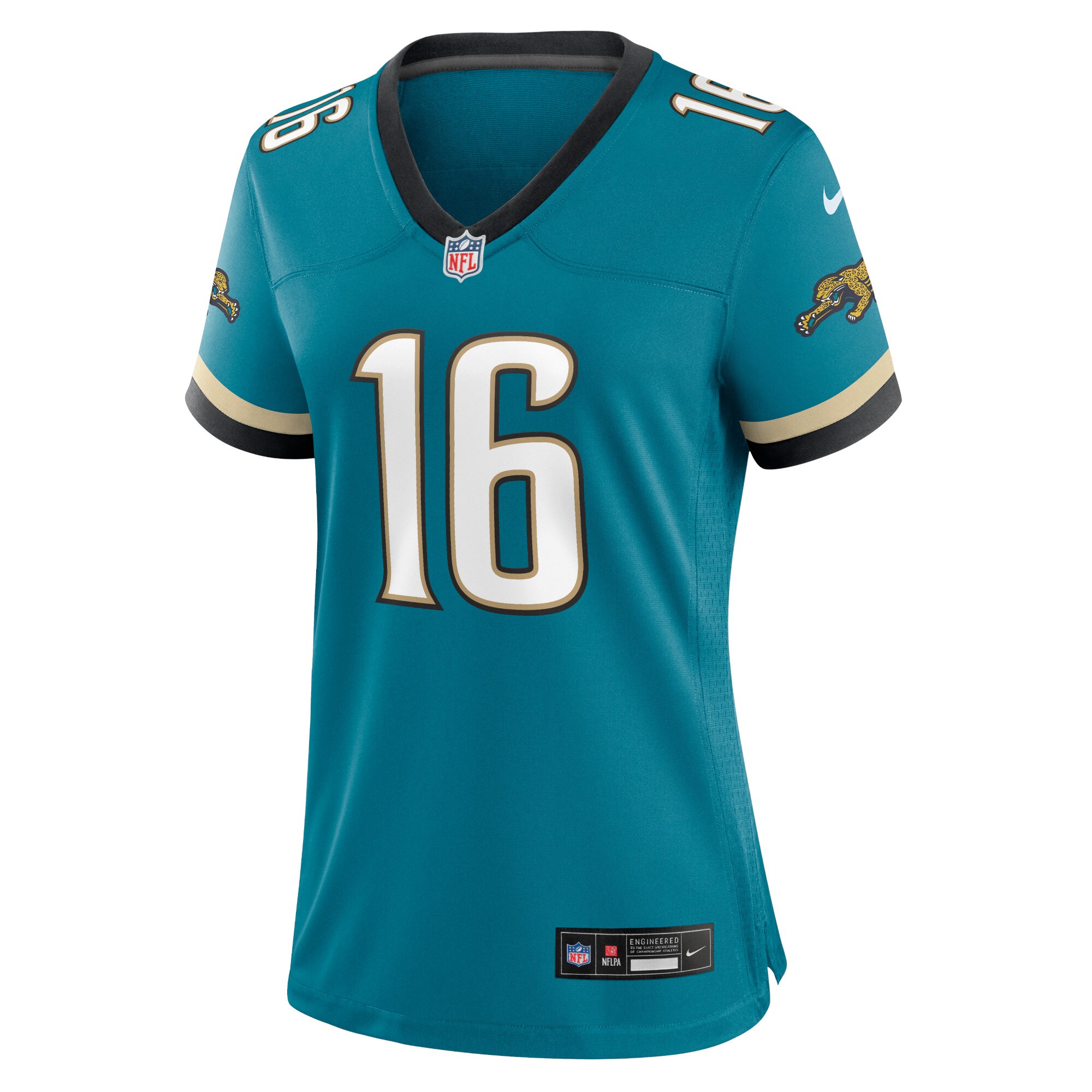 womens nike trevor lawrence teal jacksonville jaguars prowler throwback game jersey Collection – Jacksonville Jaguars Jerseys, Hats & Fan Gear | Jaguars Shop