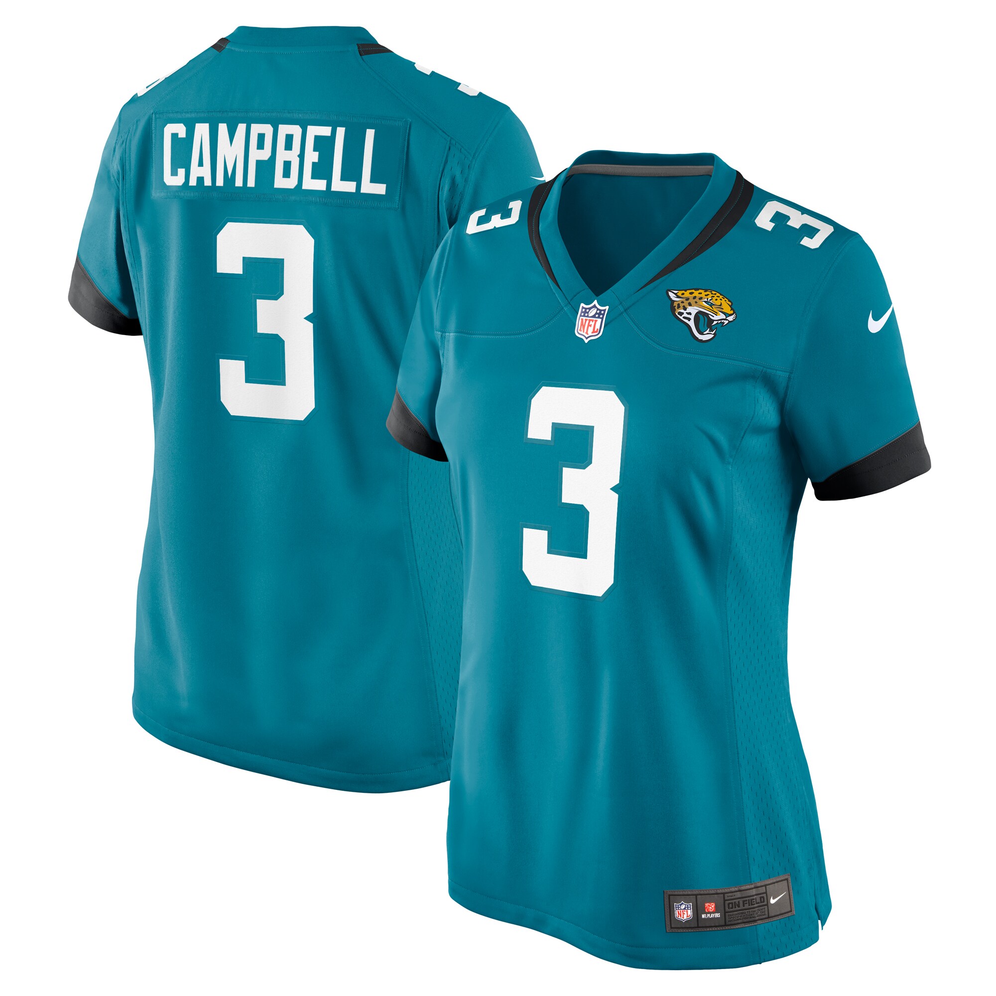 womens nike tyson campbell teal jacksonville jaguars game jersey 202226583 Collection – Jacksonville Jaguars Jerseys, Hats & Fan Gear | Jaguars Shop