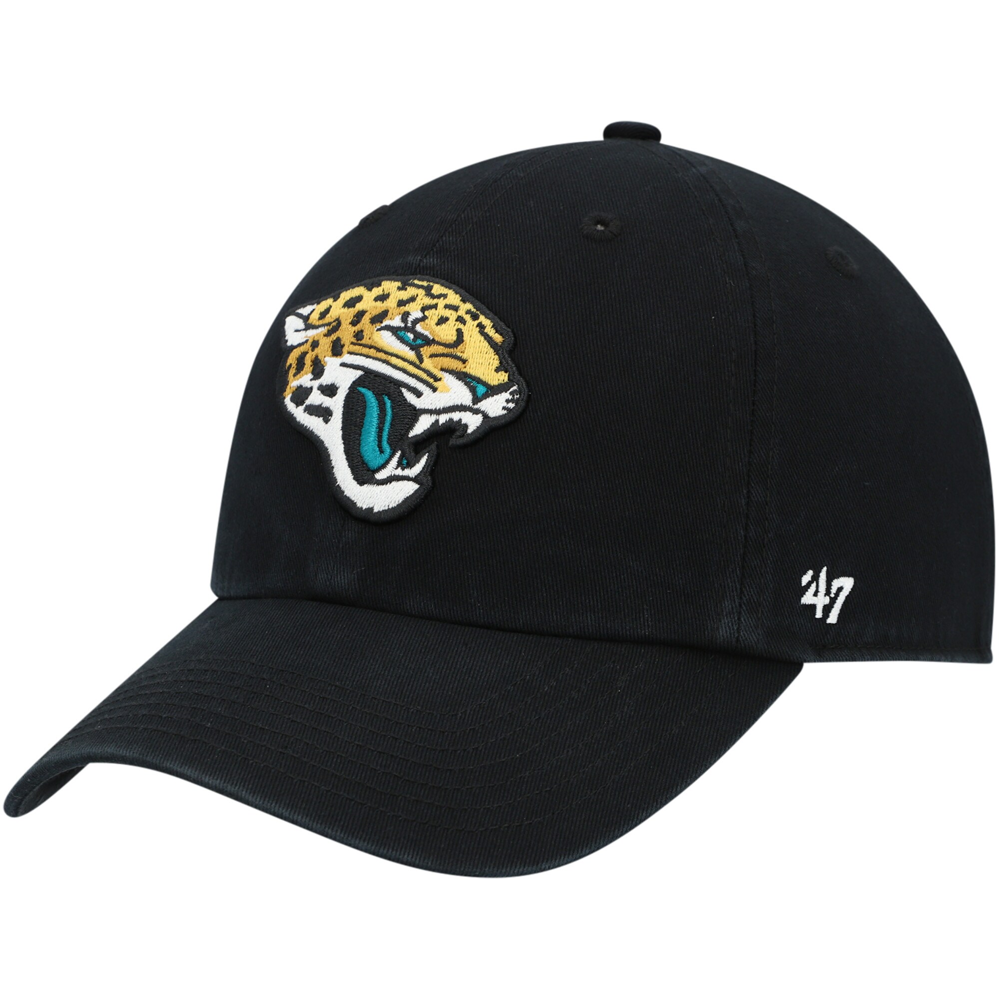 youth 47 black jacksonville jaguars logo clean up adjustable hat Collection – Jacksonville Jaguars Jerseys, Hats & Fan Gear | Jaguars Shop