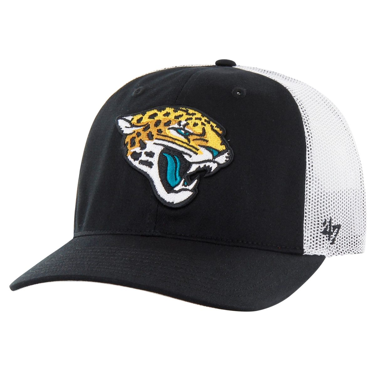 youth 47 blackwhite jacksonville jaguars trucker adjustable hat Collection – Jacksonville Jaguars Jerseys, Hats & Fan Gear | Jaguars Shop